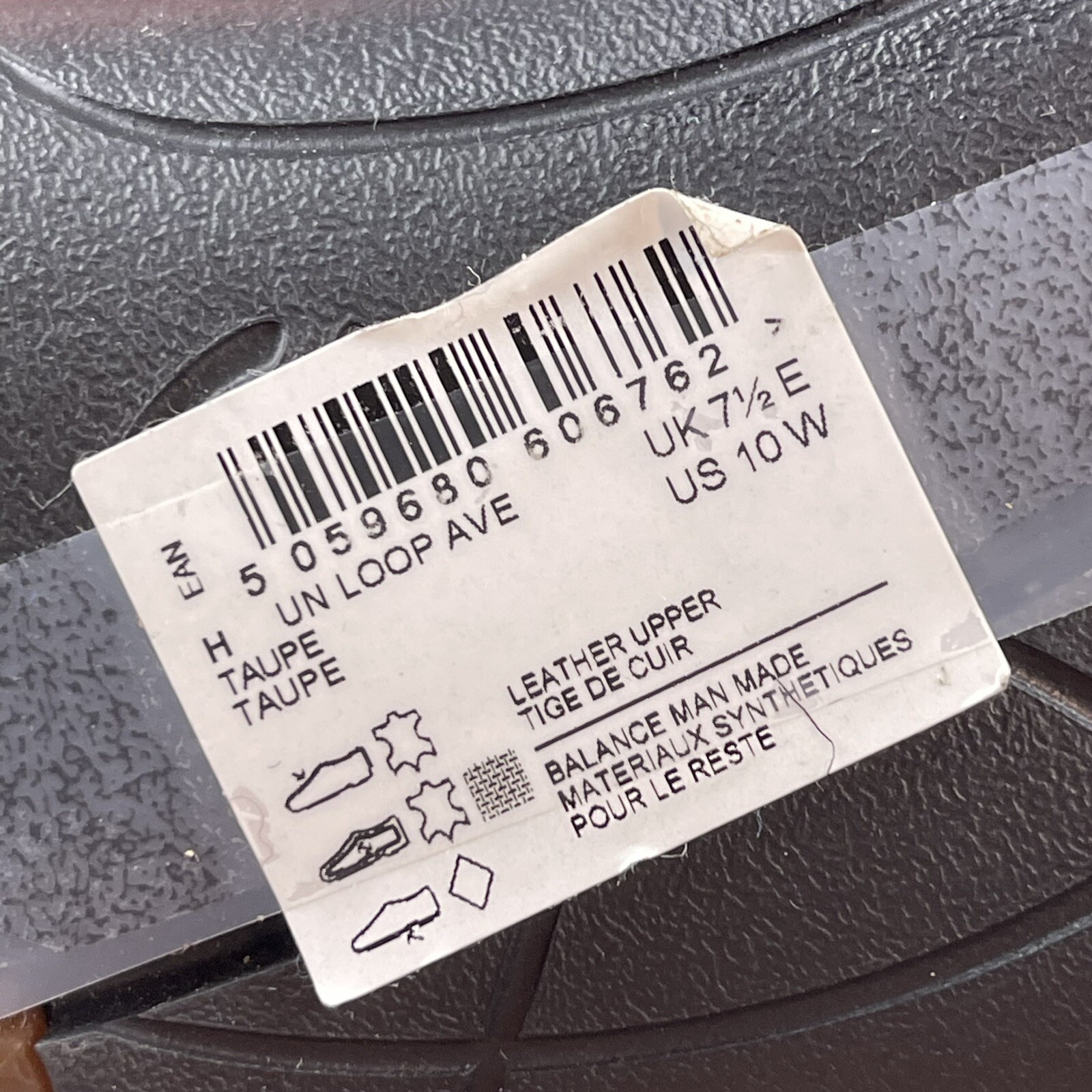 .Clarks Un Loop Ave Womens 10 W Wide Loafer Taupe Leather Shoes