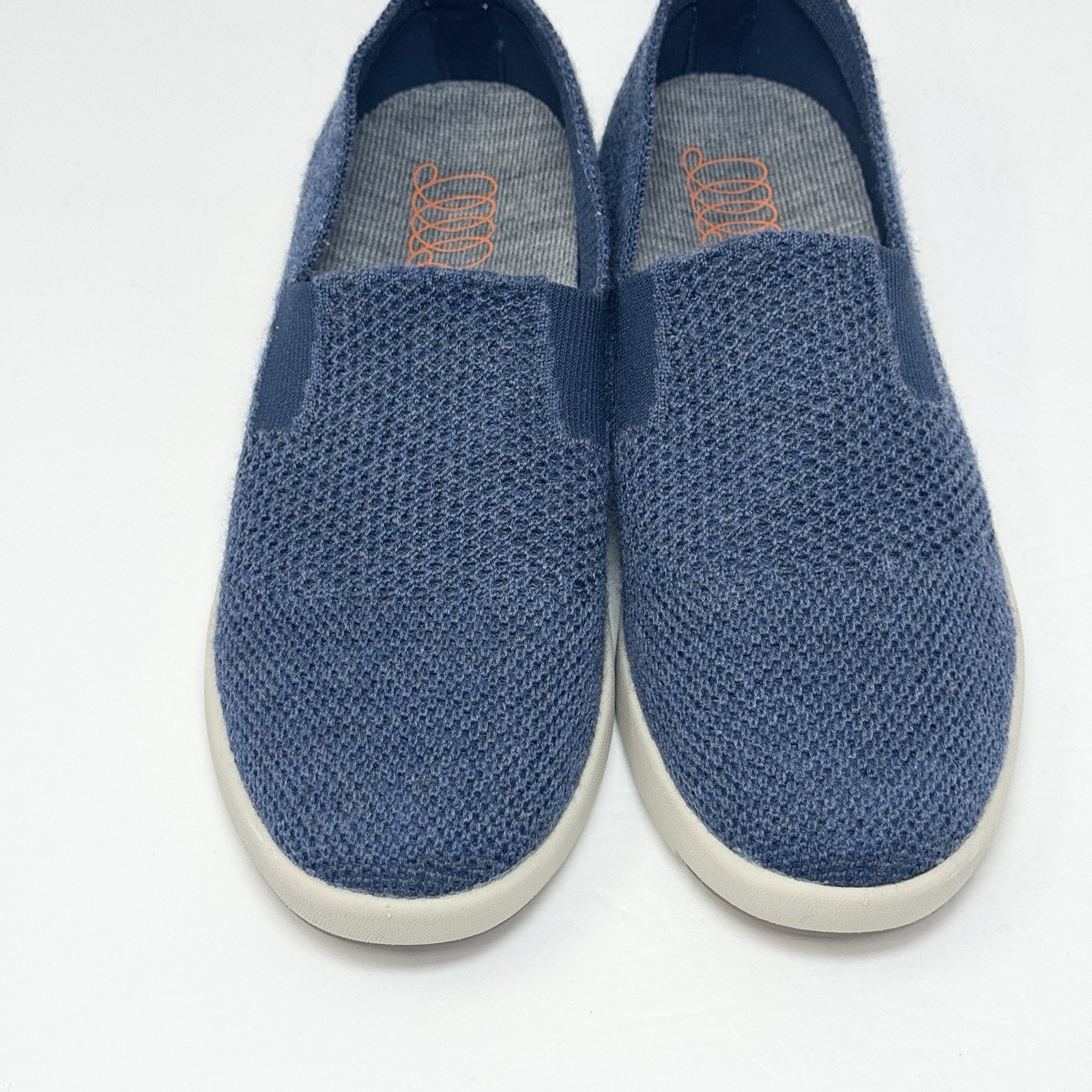 WOOLLOOMOOLOO Suffolk Merino Wool Slip-On Loafer Shoes 36 / US 5.5 – 6 Blue
