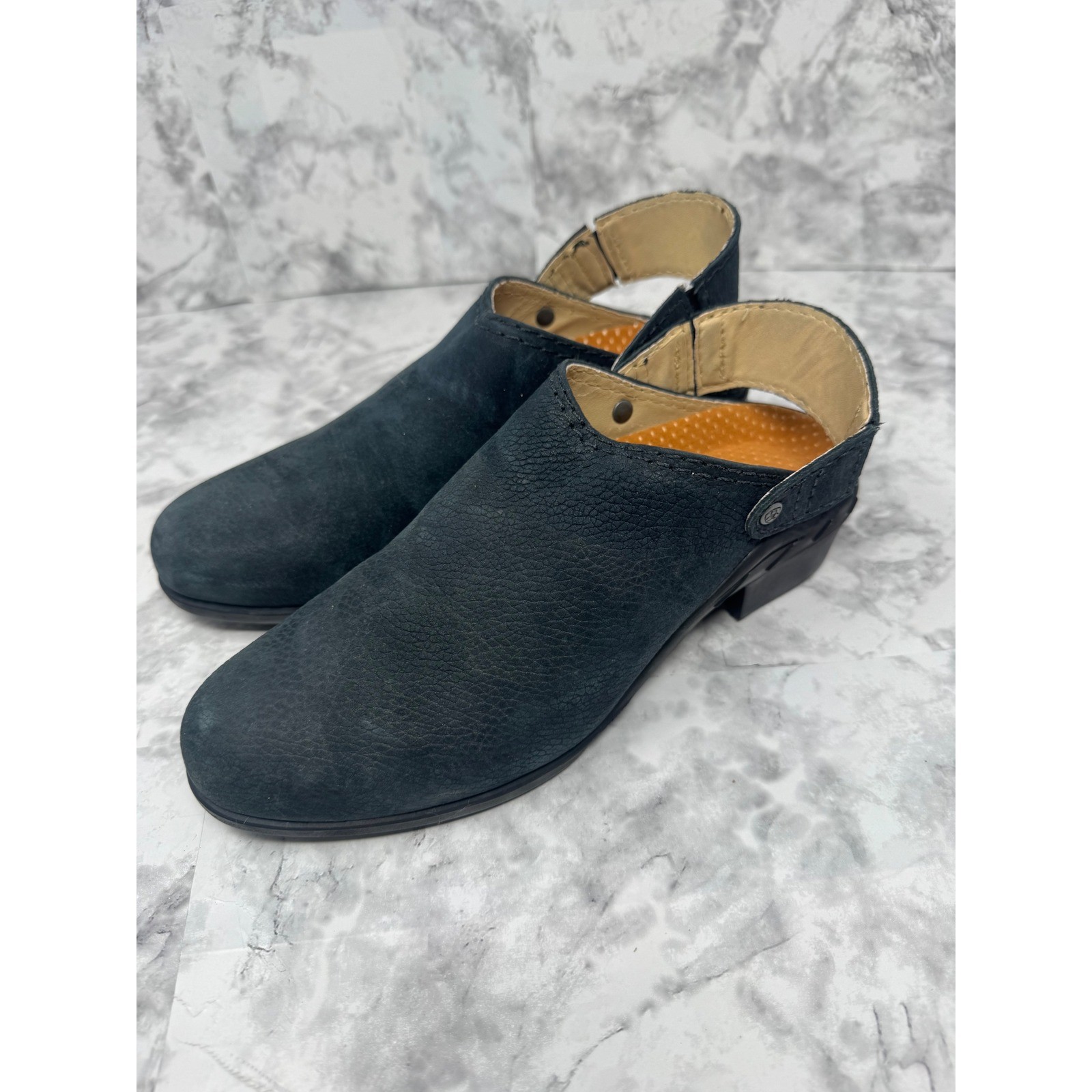 Ariat Womens Western 🦋Convertible Leather Clogs boho Mule Slingback Shoes
