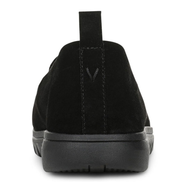 VIONIC Uptown Willa Slip On Sneaker Black Suede NEW