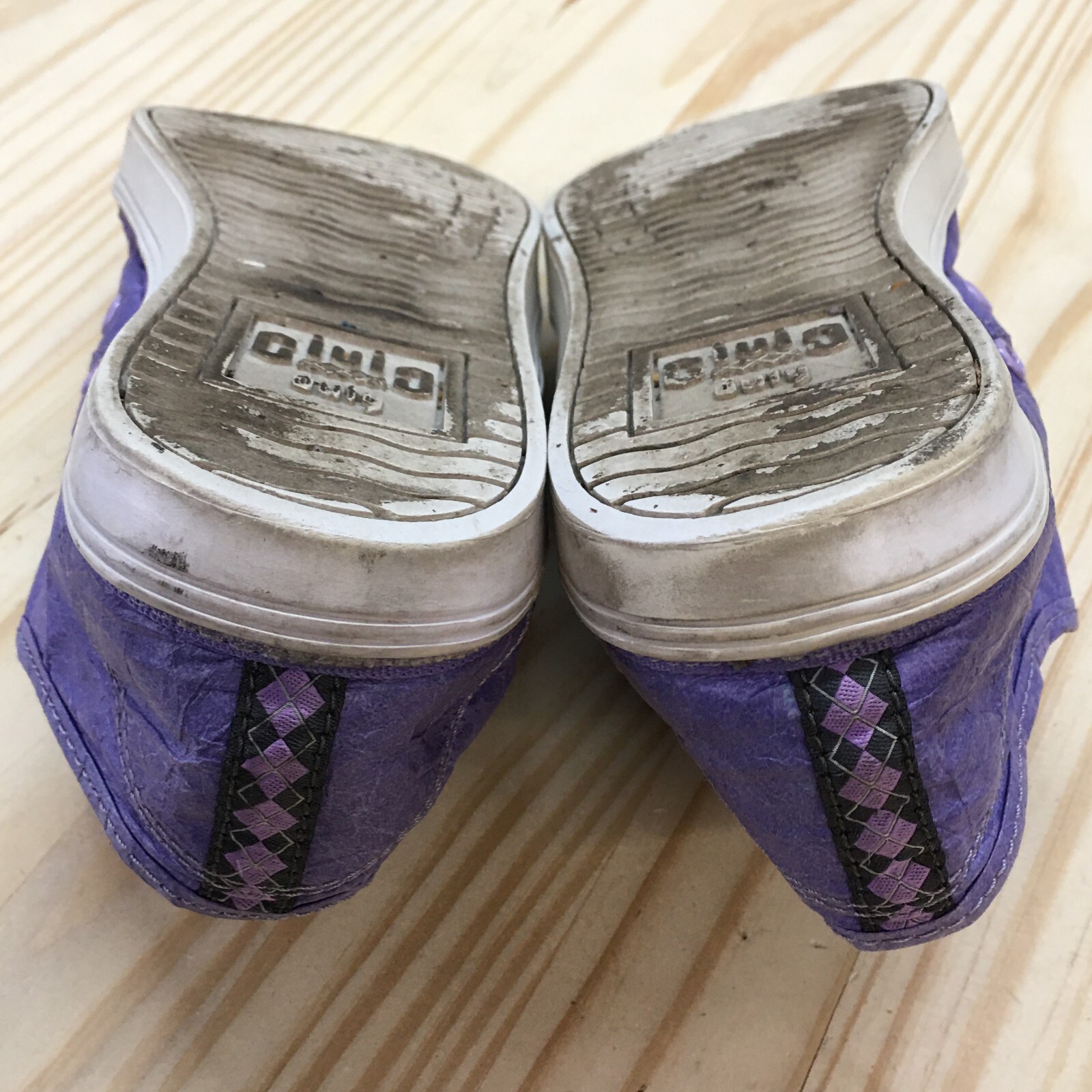 Civic Duty Shoes Womens 9 Walking Sneakers Purple Lace Up Low Top Comfort Casual