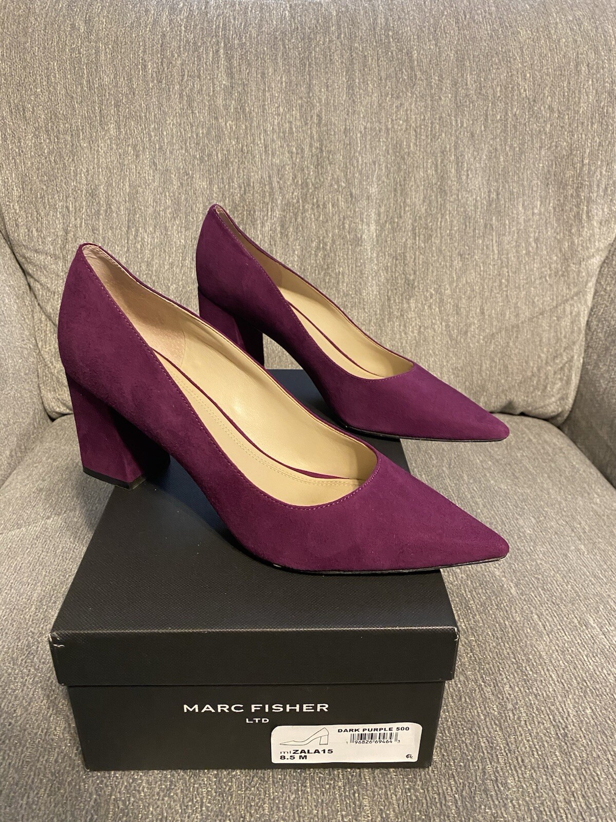 Marc Fisher Zala Deep Purple Pumps in EXCELLENT CONDITION 8.5M