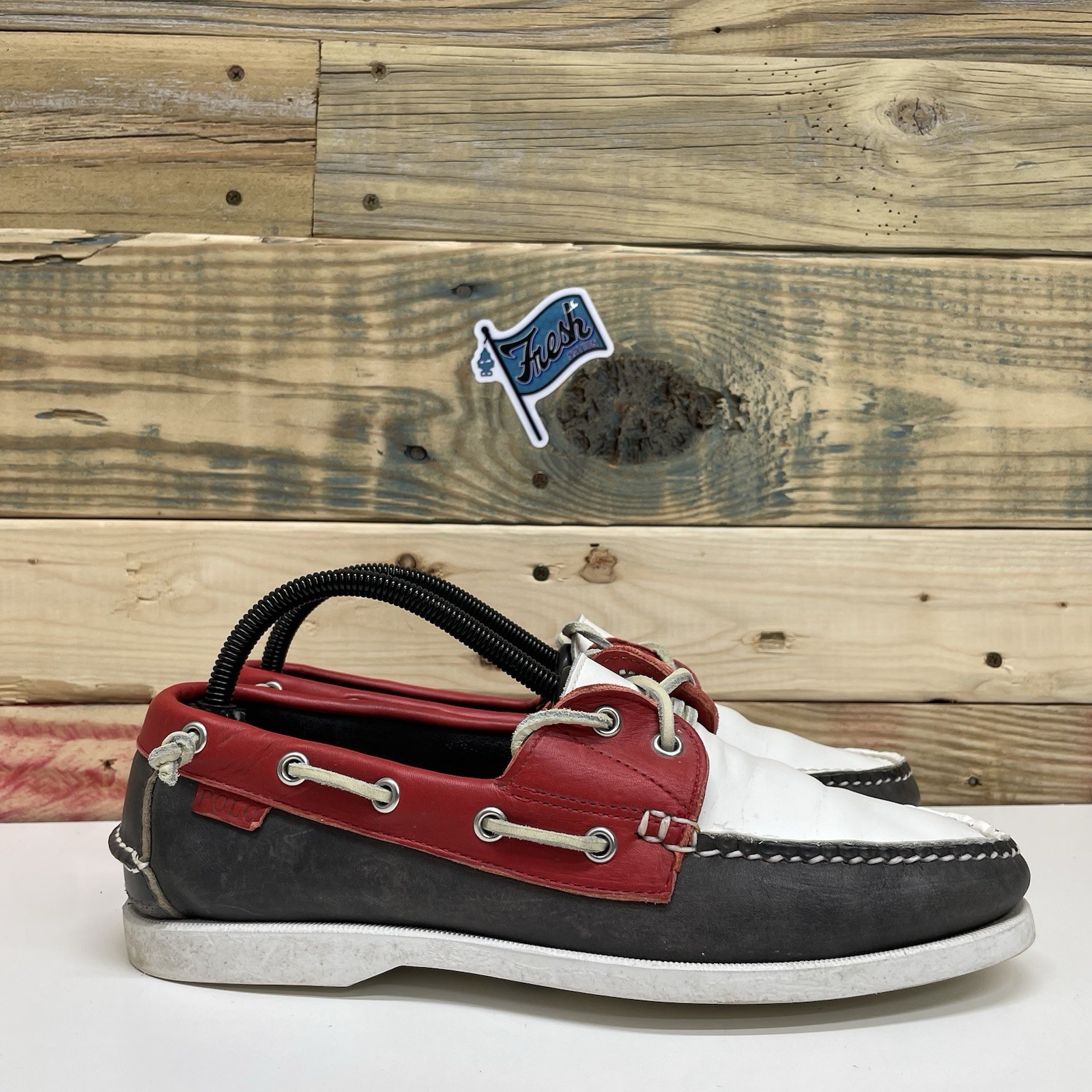 Ralph Lauren United States Olympic Team Nautical Comfort Boat Shoes Men’s Size 8