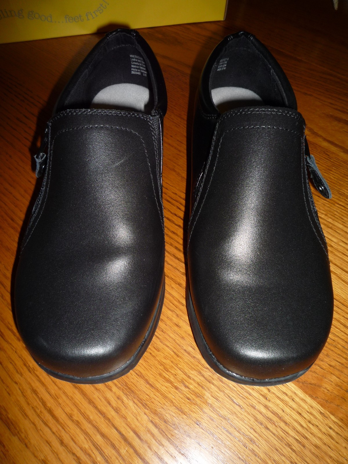 Dr Scholl’s Women’s Duty Marci Black Shoes 10W Wide Width Gel Pad Insole w/ Box