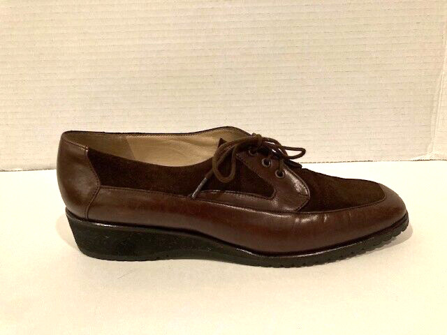 Bally Brown WING TIP Oxfords 5.5 Woman/Chilld