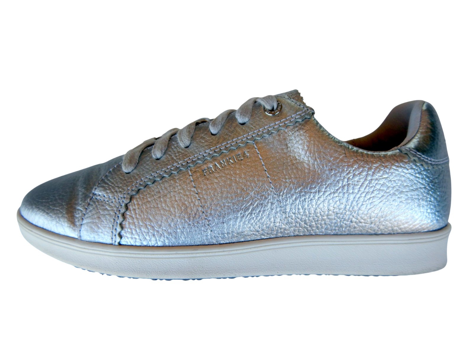 Frankie4 ‘Jackie IV’ Australia Women’s Designer Silver Leather Shoes – US 9