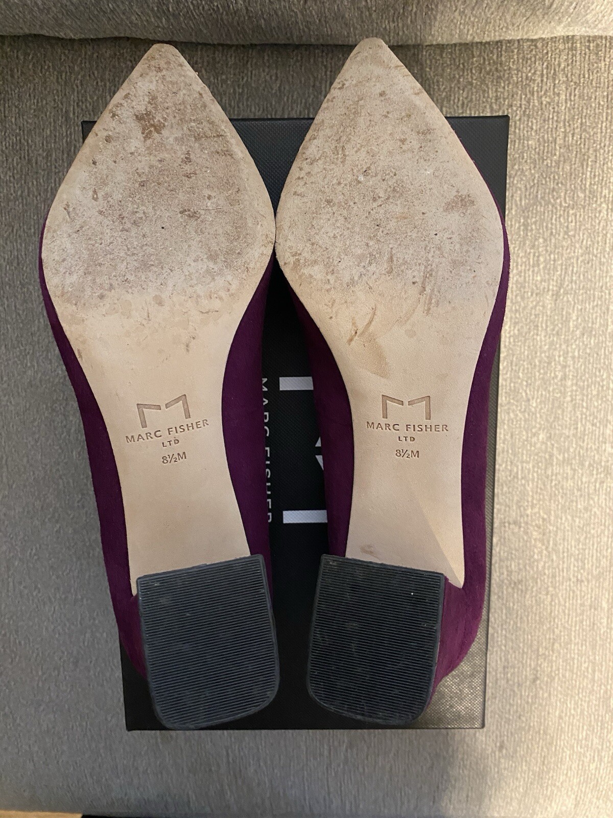 Marc Fisher Zala Deep Purple Pumps in EXCELLENT CONDITION 8.5M