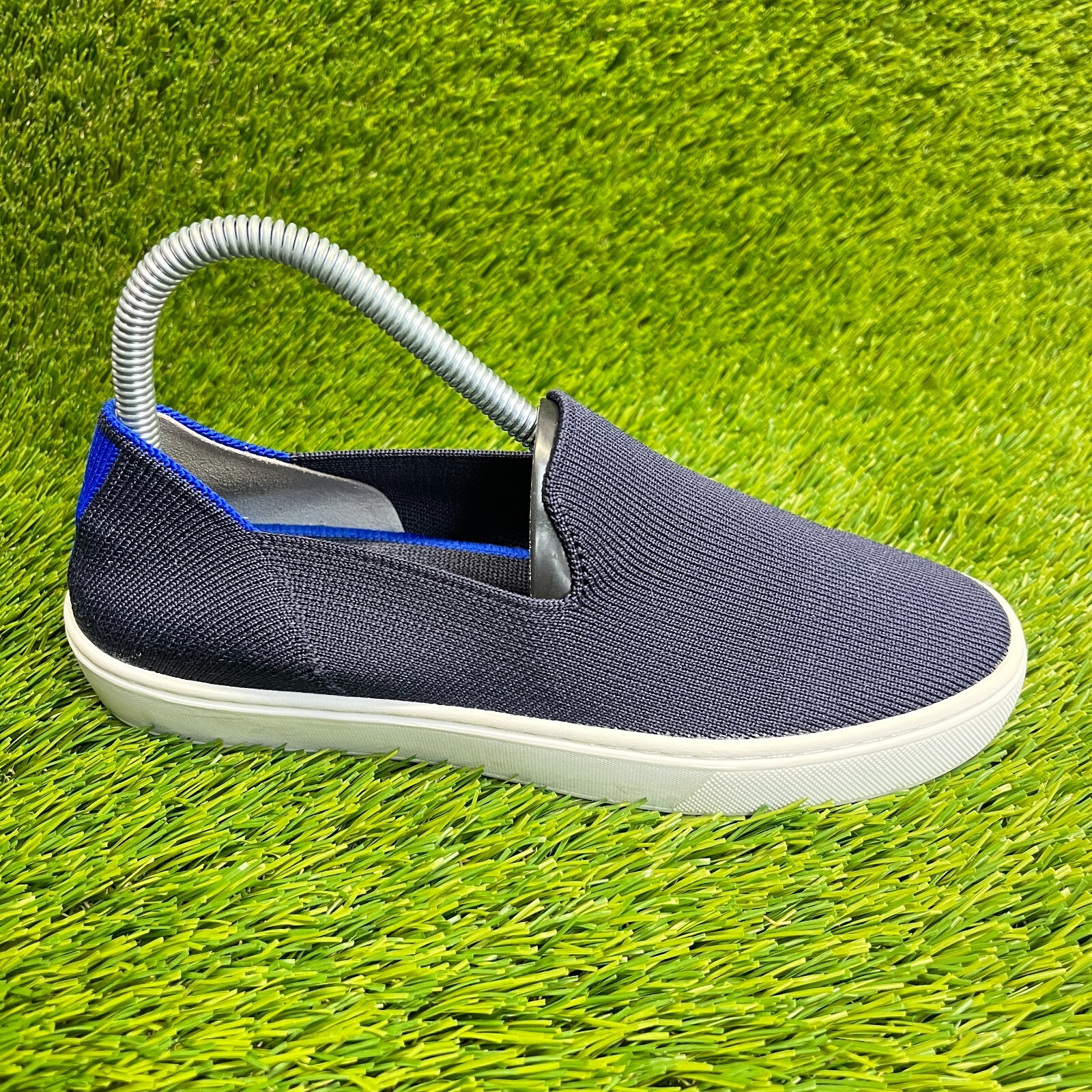 Rothy’s The Original Womens Size 6.5 Blue Casual Walking Slip On Shoes Sneakers