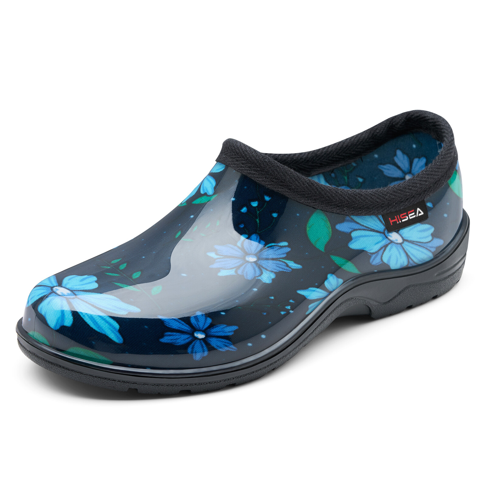 HISEA Women Slip-On Garden Shoes Waterproof Rain Work Clogs Nurse Walking Shoes