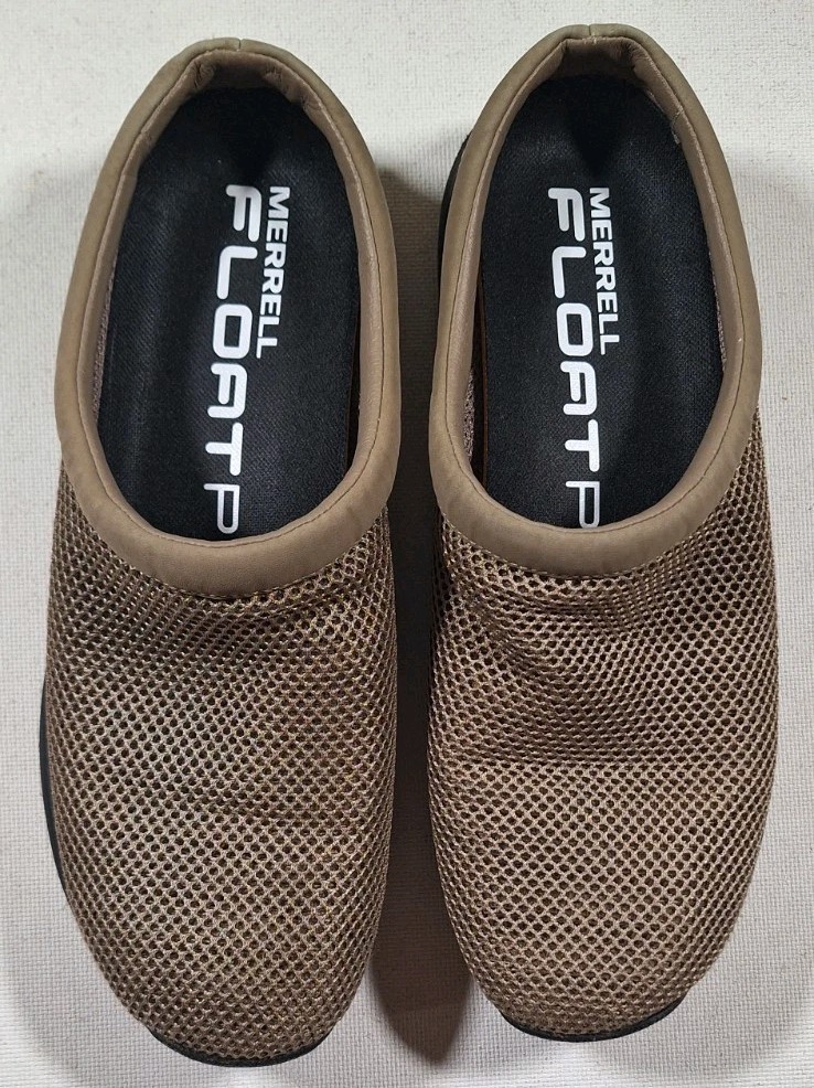 MERRELL Float Pro Encore Breeze 5 Mesh Slip On Mules Clogs J005510 Womens 10.5