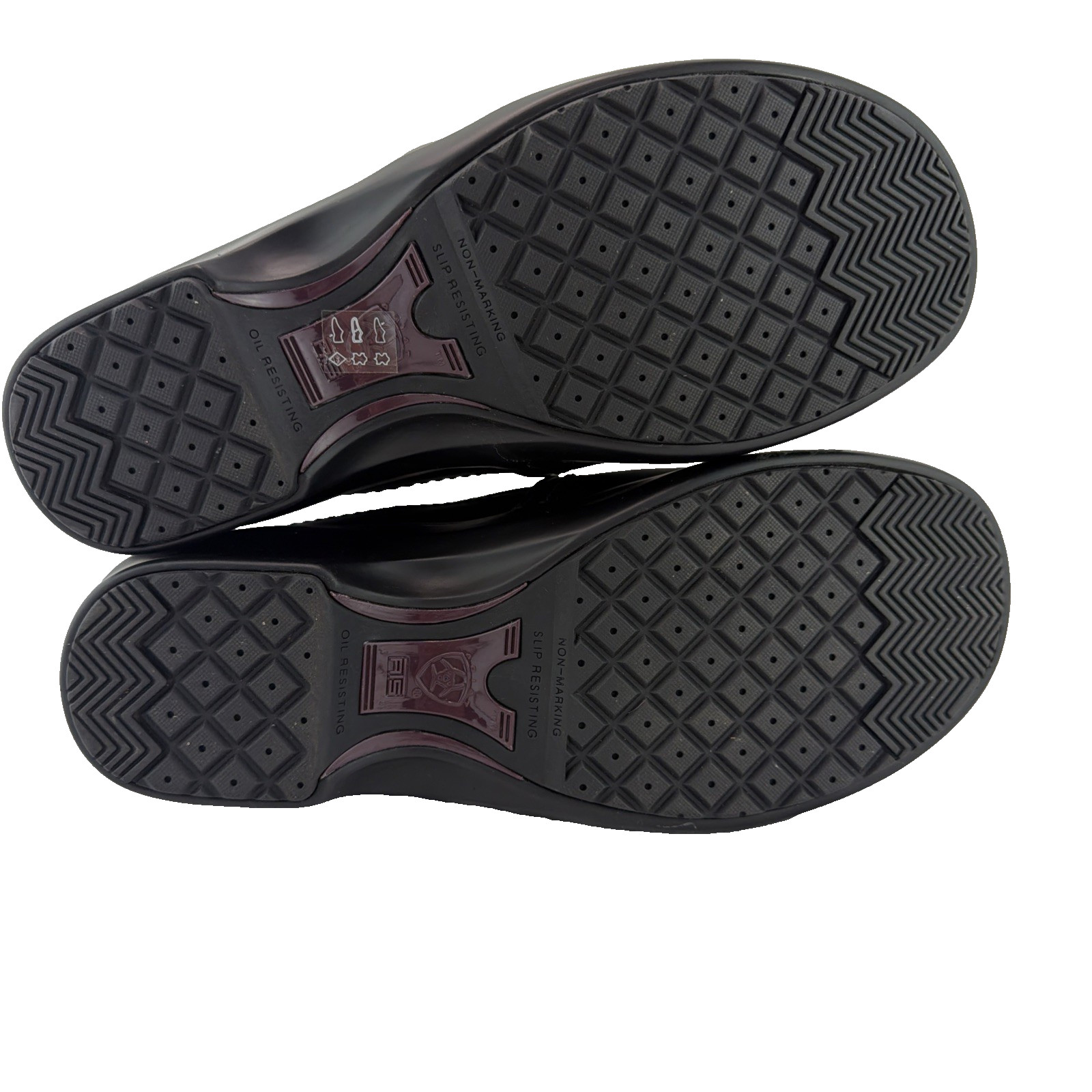 ARIAT Work Expert Safety Clogs SD Women’s Sz 7 C WIDE Black Composite Toe