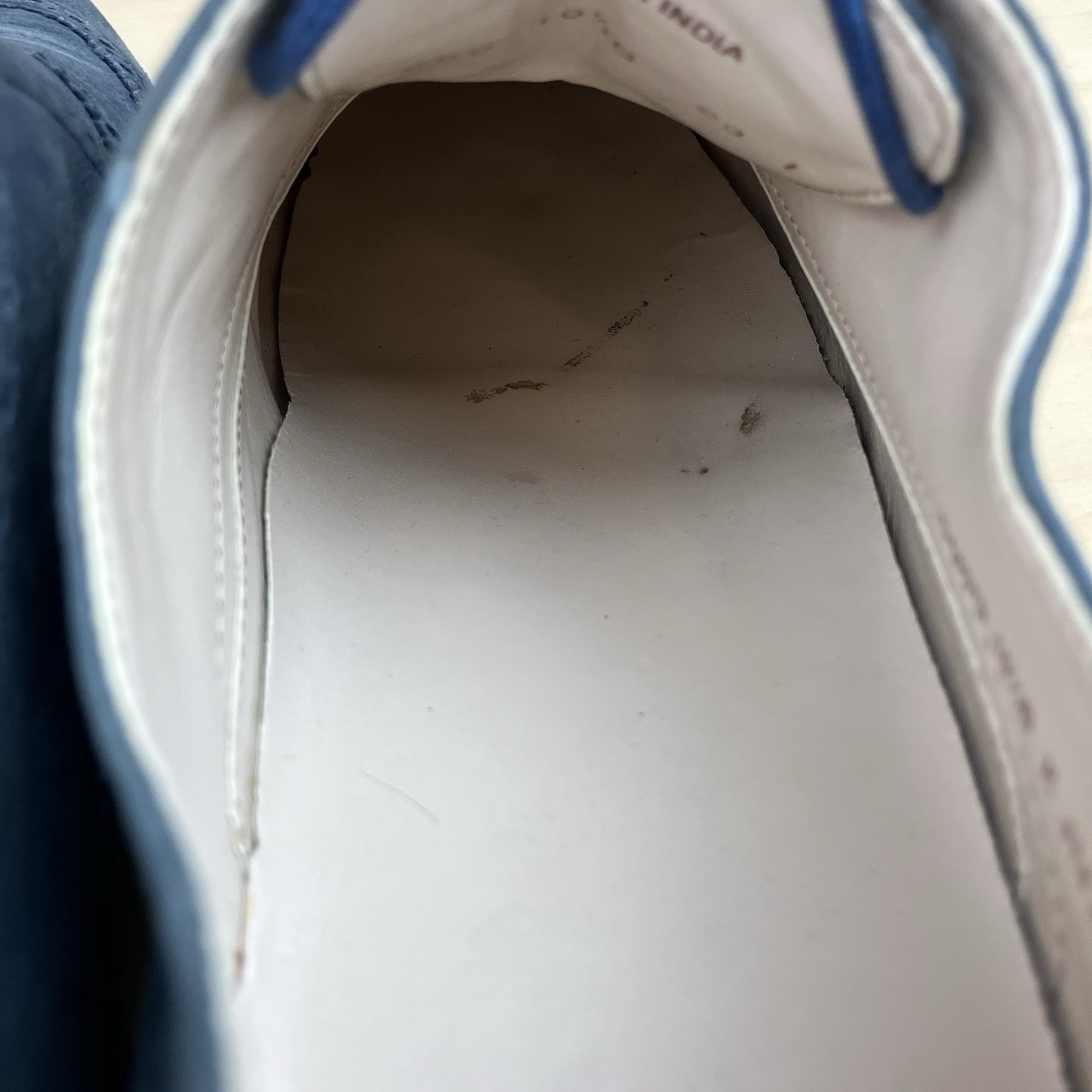 Cole Haan Women’s Size 10.5 B Alisa Blue Nubuck Wingtip Oxford Dress Shoes