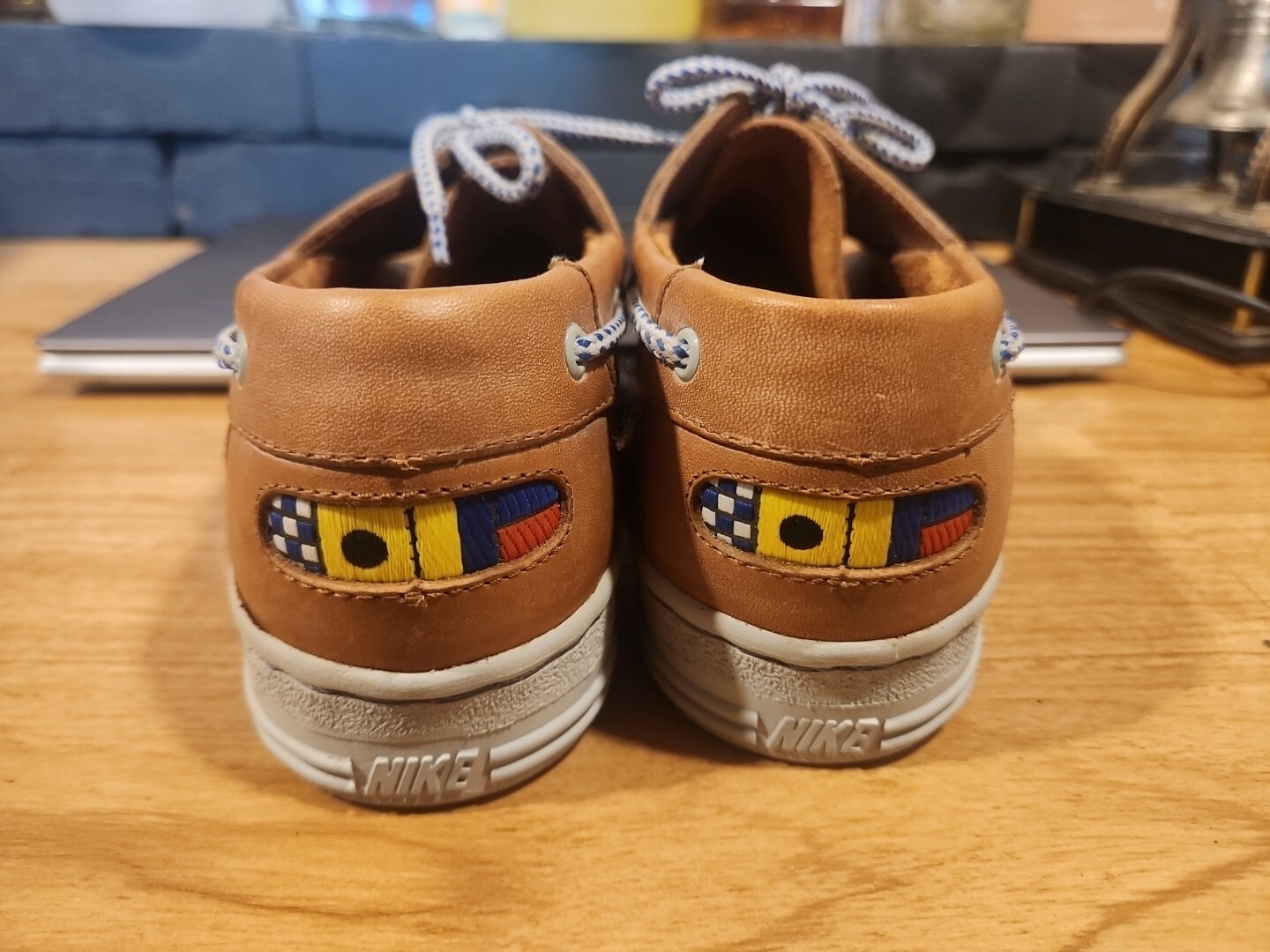 Vintage Authentic Nike Aukland/Compass Rose Women’s Boat Shoes New With Orig Tag