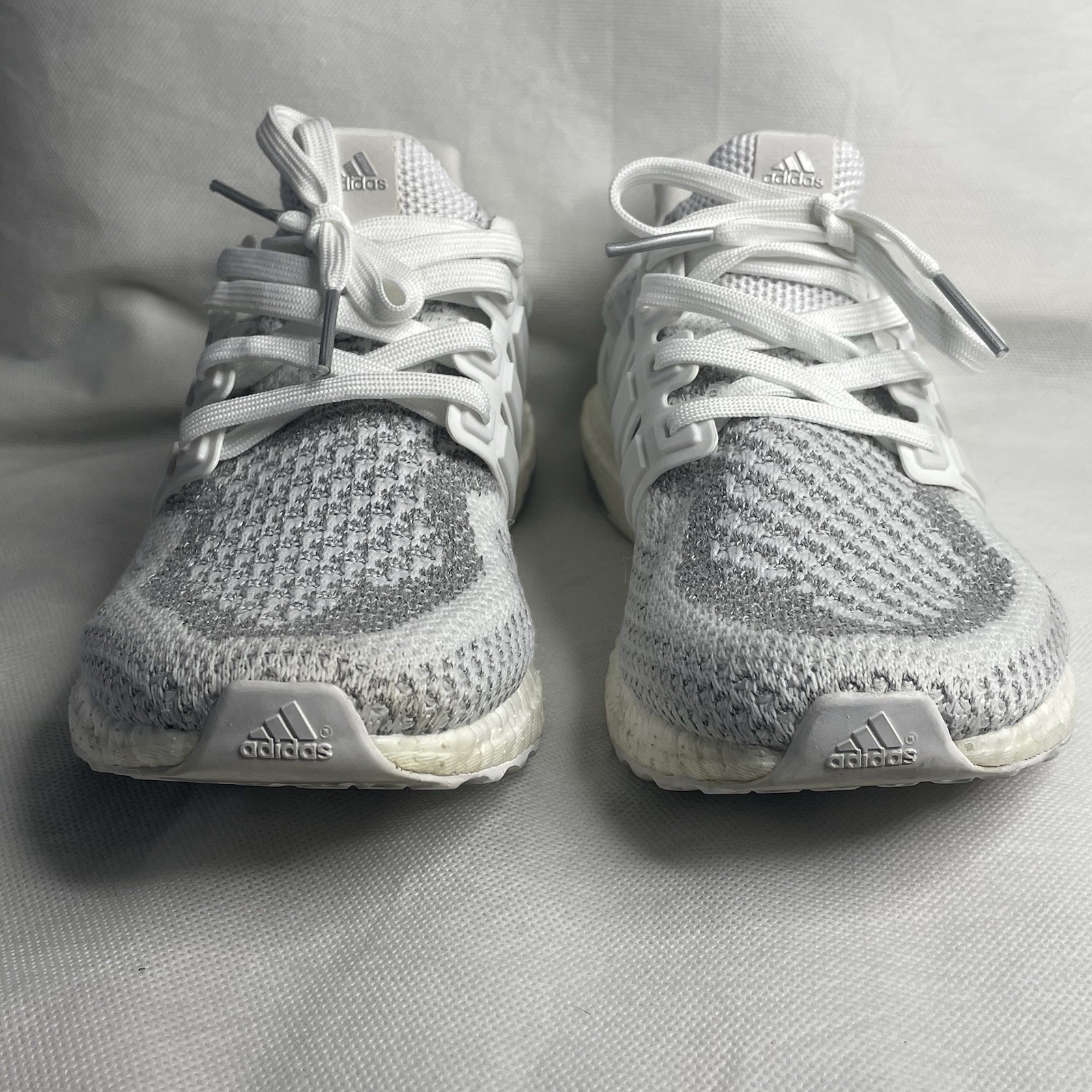 Adidas Ultraboost Cloud White Womens US 6.5 EU 39 1/3 Running Shoes Ice Grey