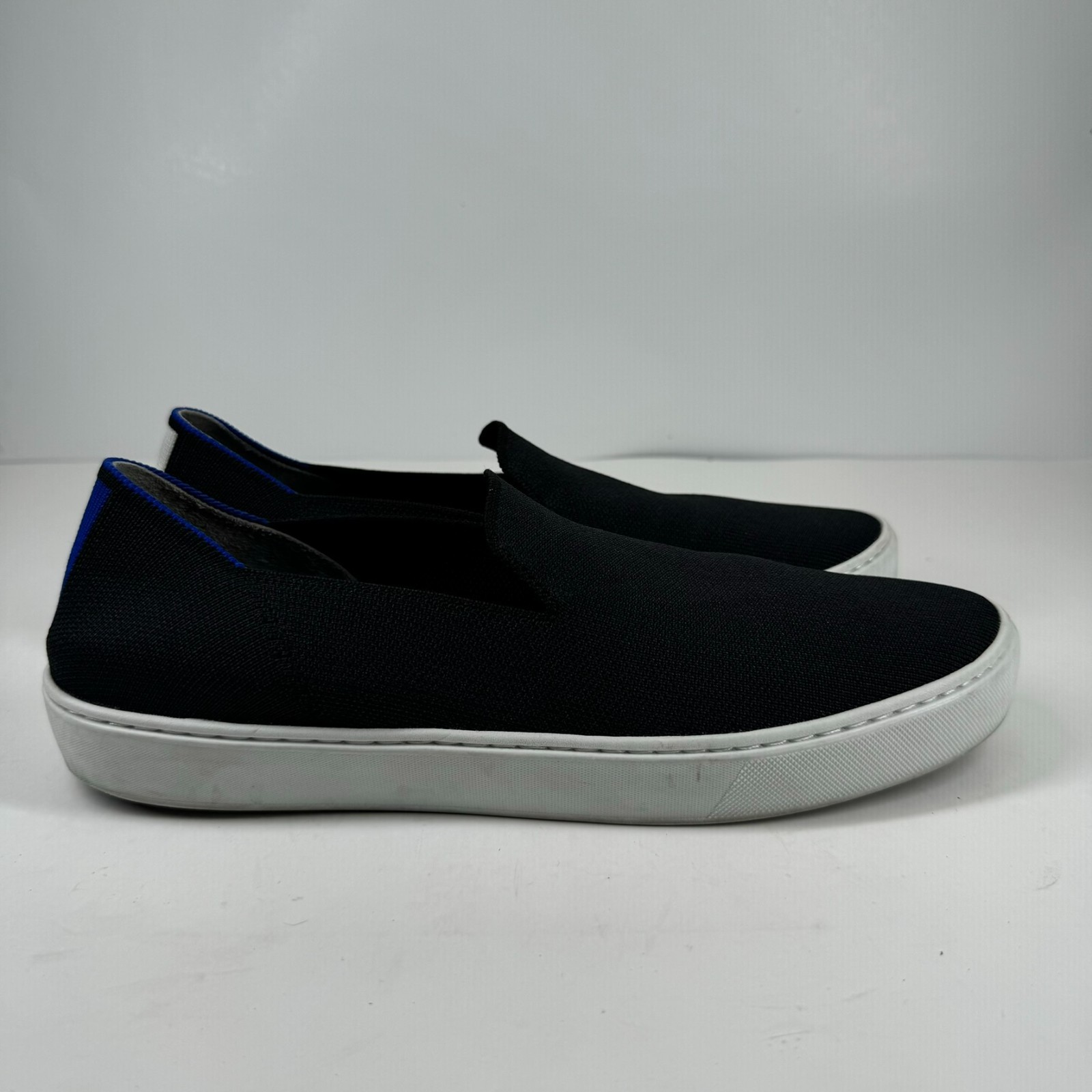 Rothy’s The Original Women’s US 11 Black Knit Comfort Casual Slip-On Sneaker