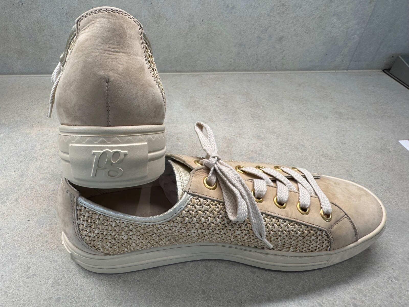 New paul green Rachael Suede Textile Sneakers 10.5 US
