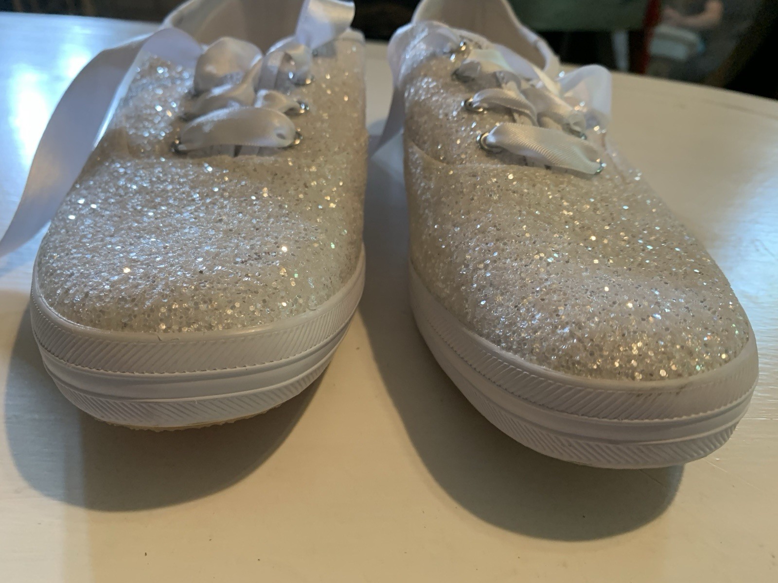 Keds Kate Spade Champion Glitter Celebration Sneaker White Size 9.5