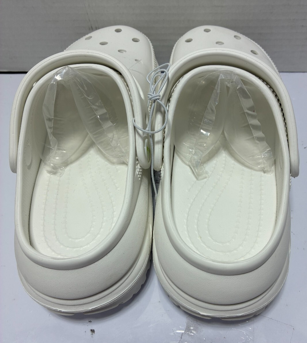 Beice White Clog Style Shoes Size 37-38 US Women 6-7 – See Description