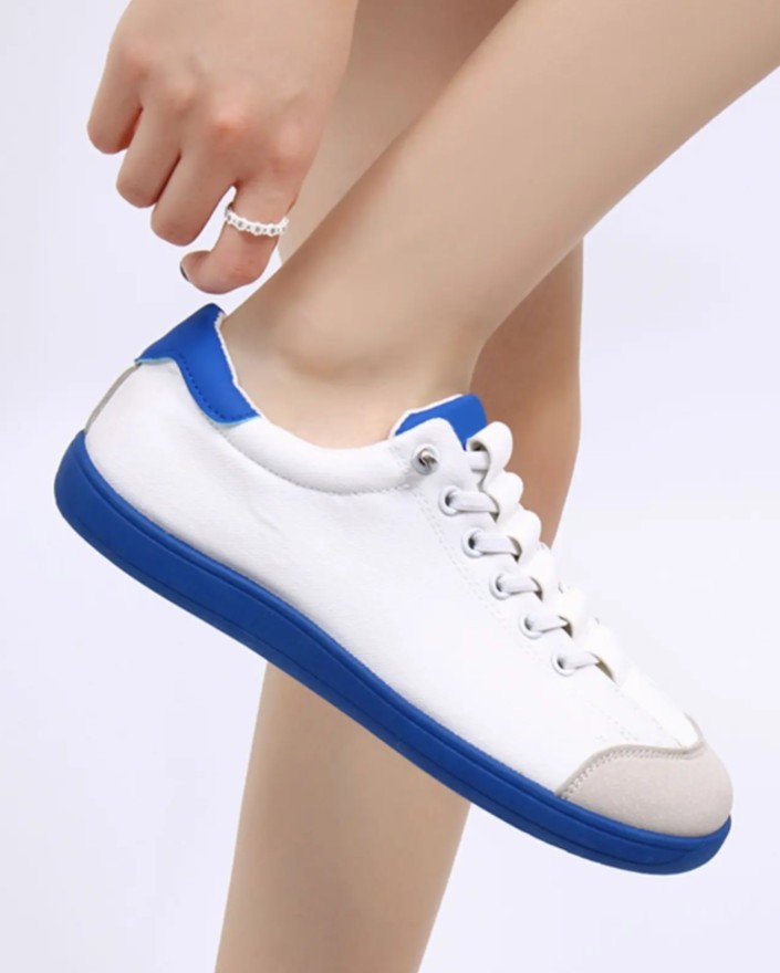 Women’s FME blue and white shoes size 7.5