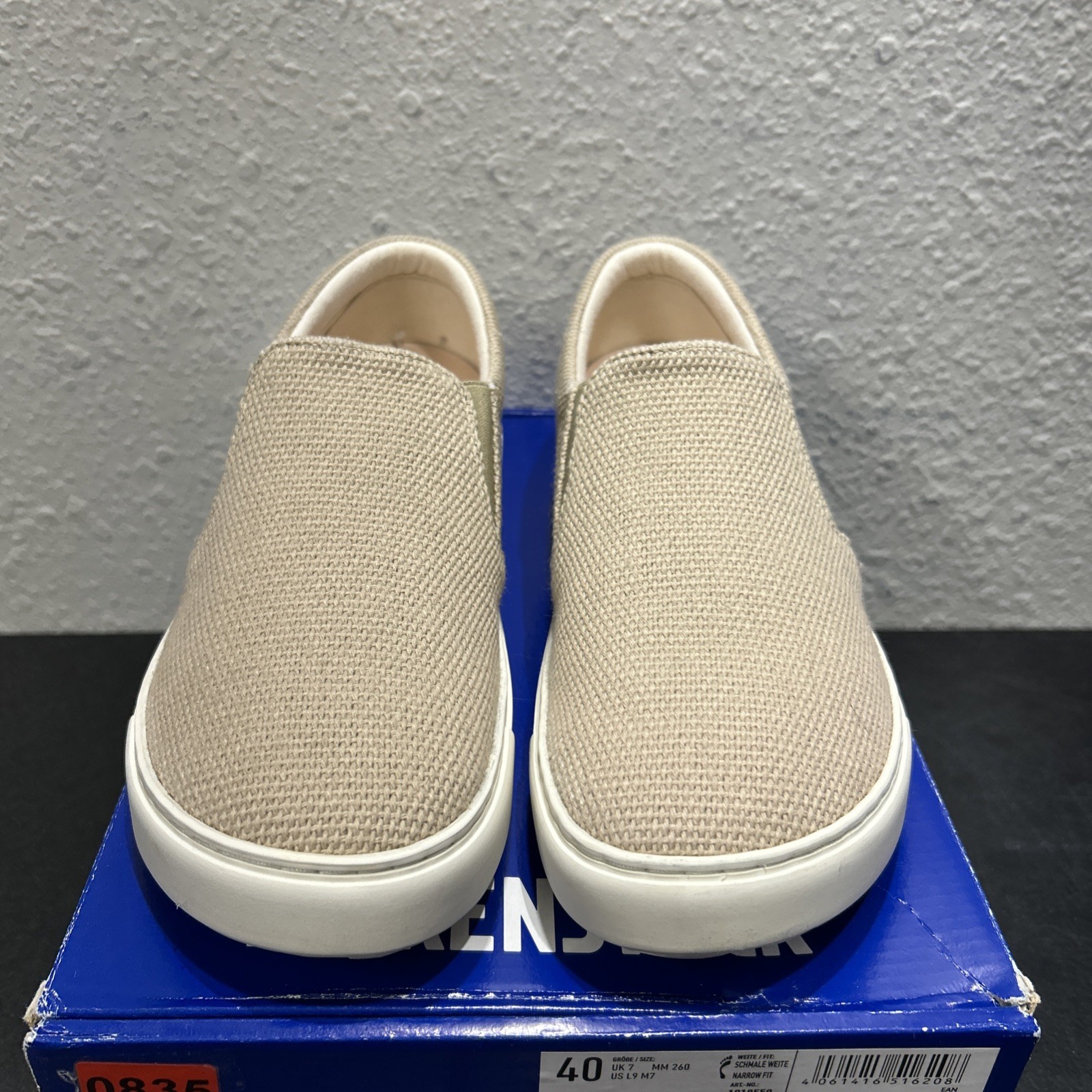 BIRKENSTOCK Oswego Casual Slip-On Shoe Unisex Size US M7/W9 Narrow Fit