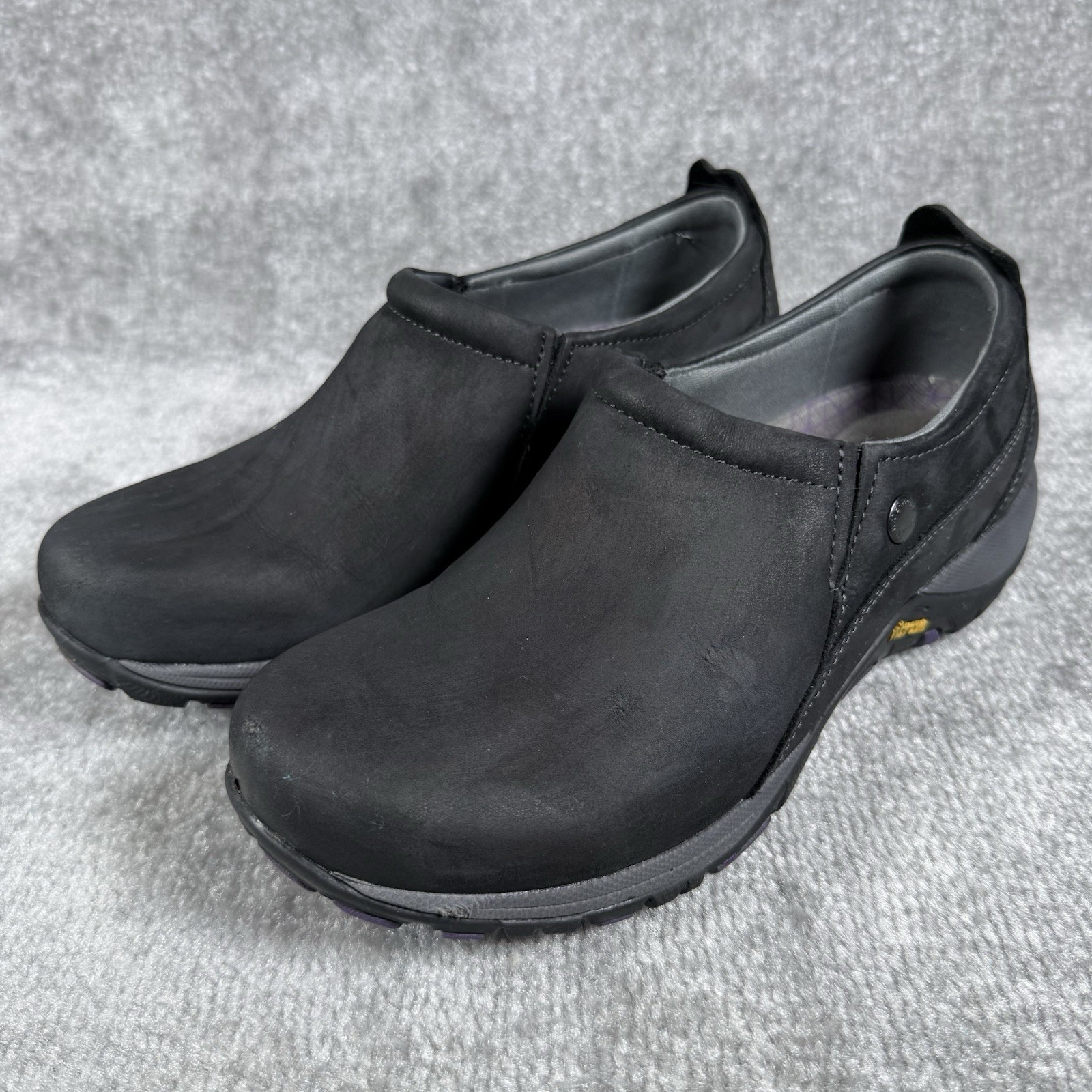 Dansko Patti Milled Nubuck Shoes Women’s EU 39 US 8-8.5 Black Slip On Waterproof