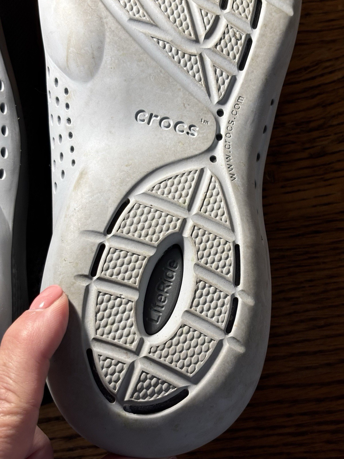 Crocs Womens Literide 360 Pacer 206705 Black Casual Shoes Sneakers Size 10