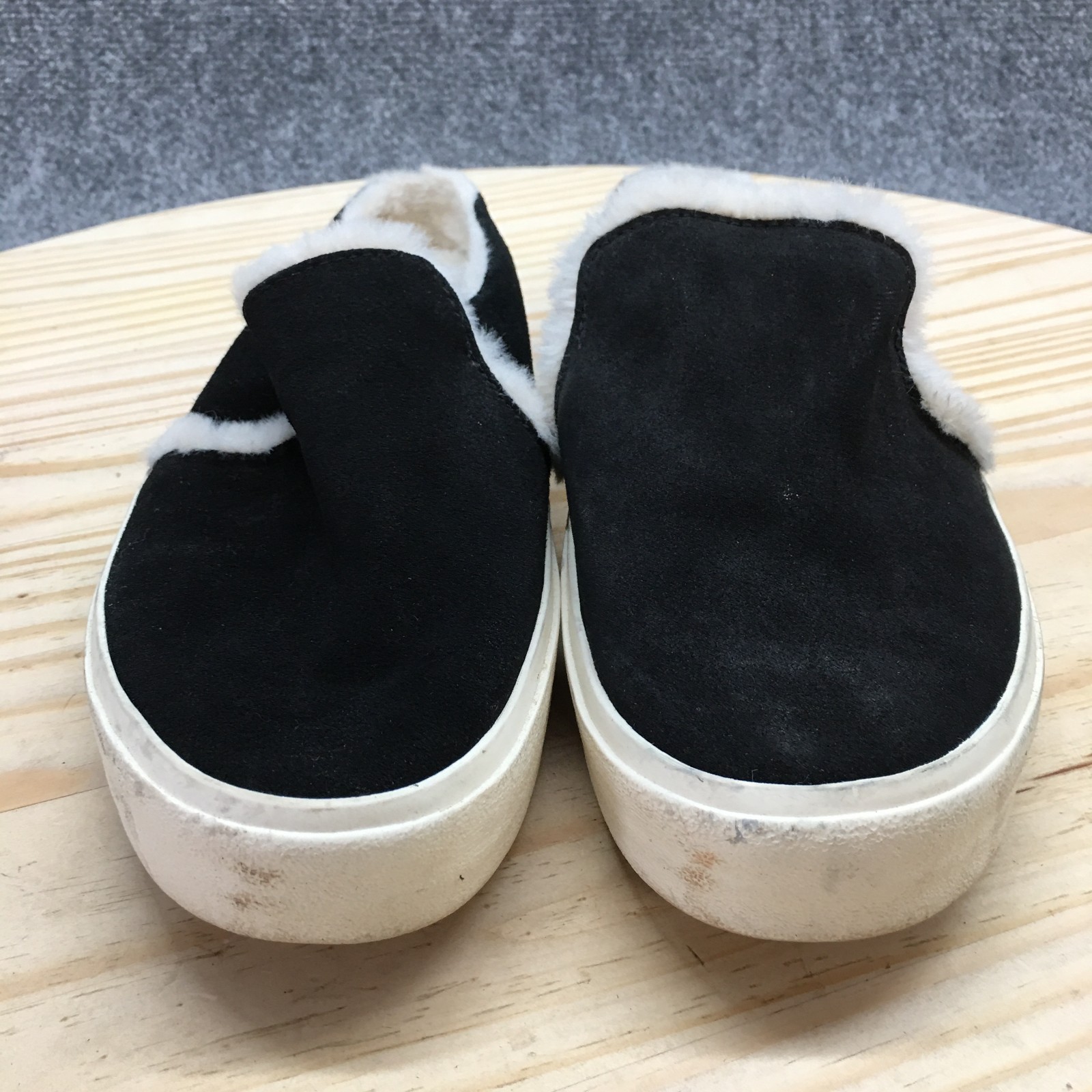 Staheekum Shoes Womens 9 Cozy Camp Mule Sneakers Black Slip On Comfort Flats