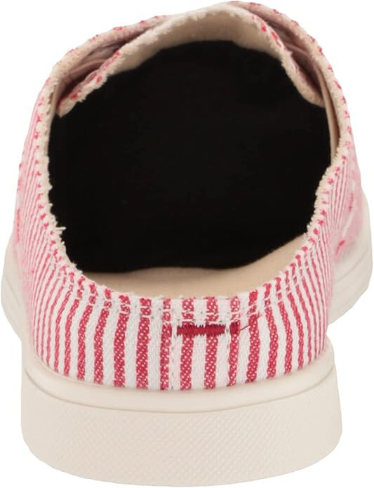 Spenco Women’s Santa Rosa Mule, Red Stripe, 10B
