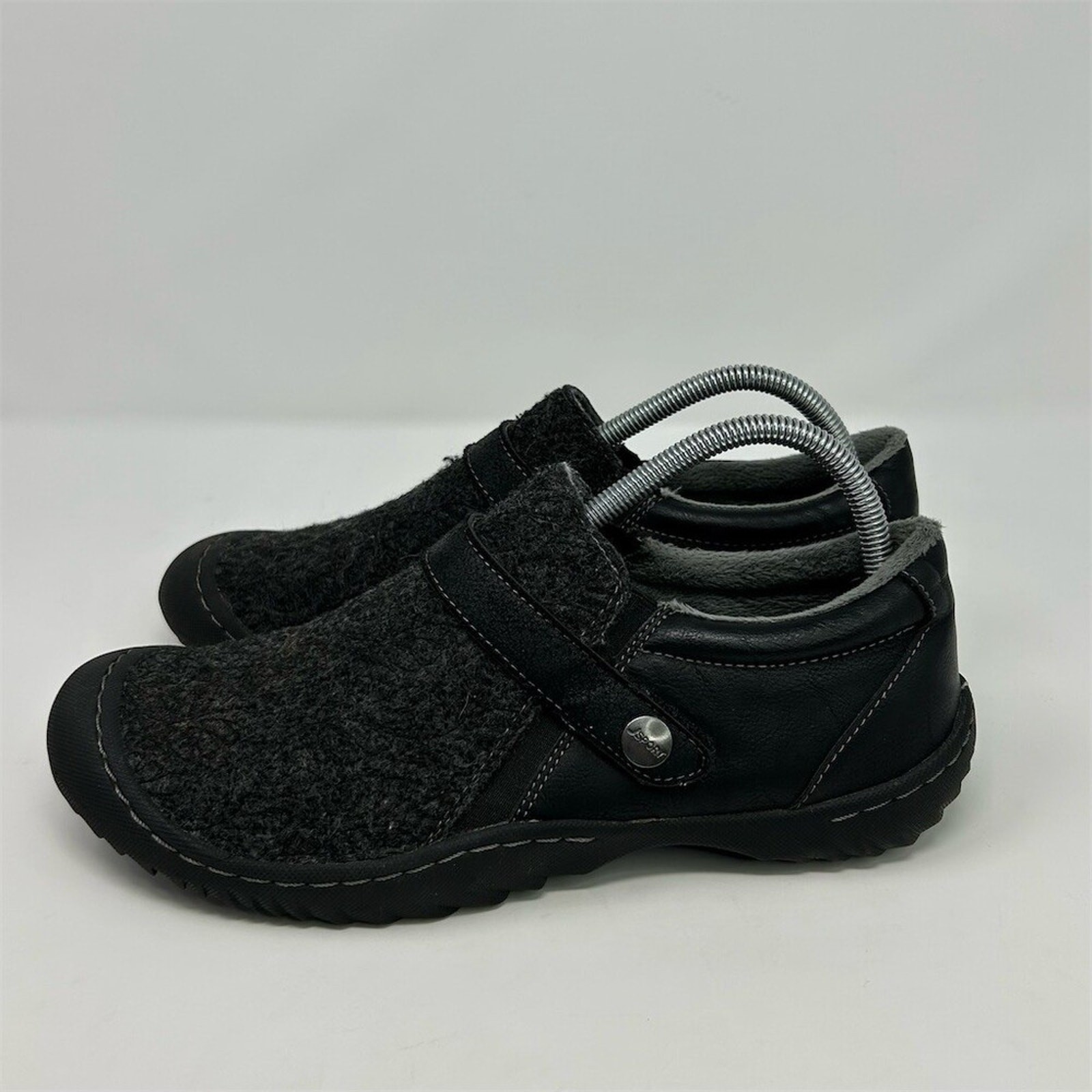 JSport by Jambu Blair Slip-On Loafer Flats Women’s Size 11M Black Sporty Casual