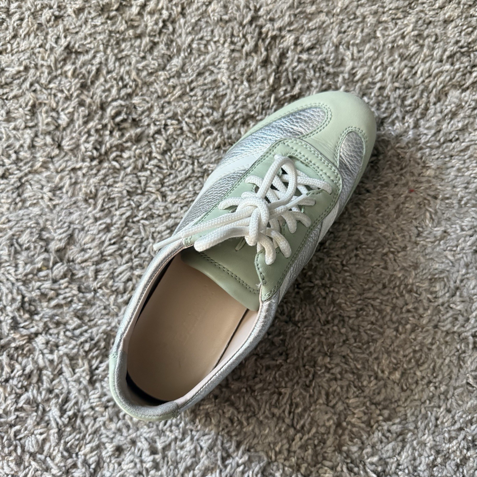 Bally Alceda Women’s Size 6 Casual Leather Shoes Lace Up Low Top Comfort