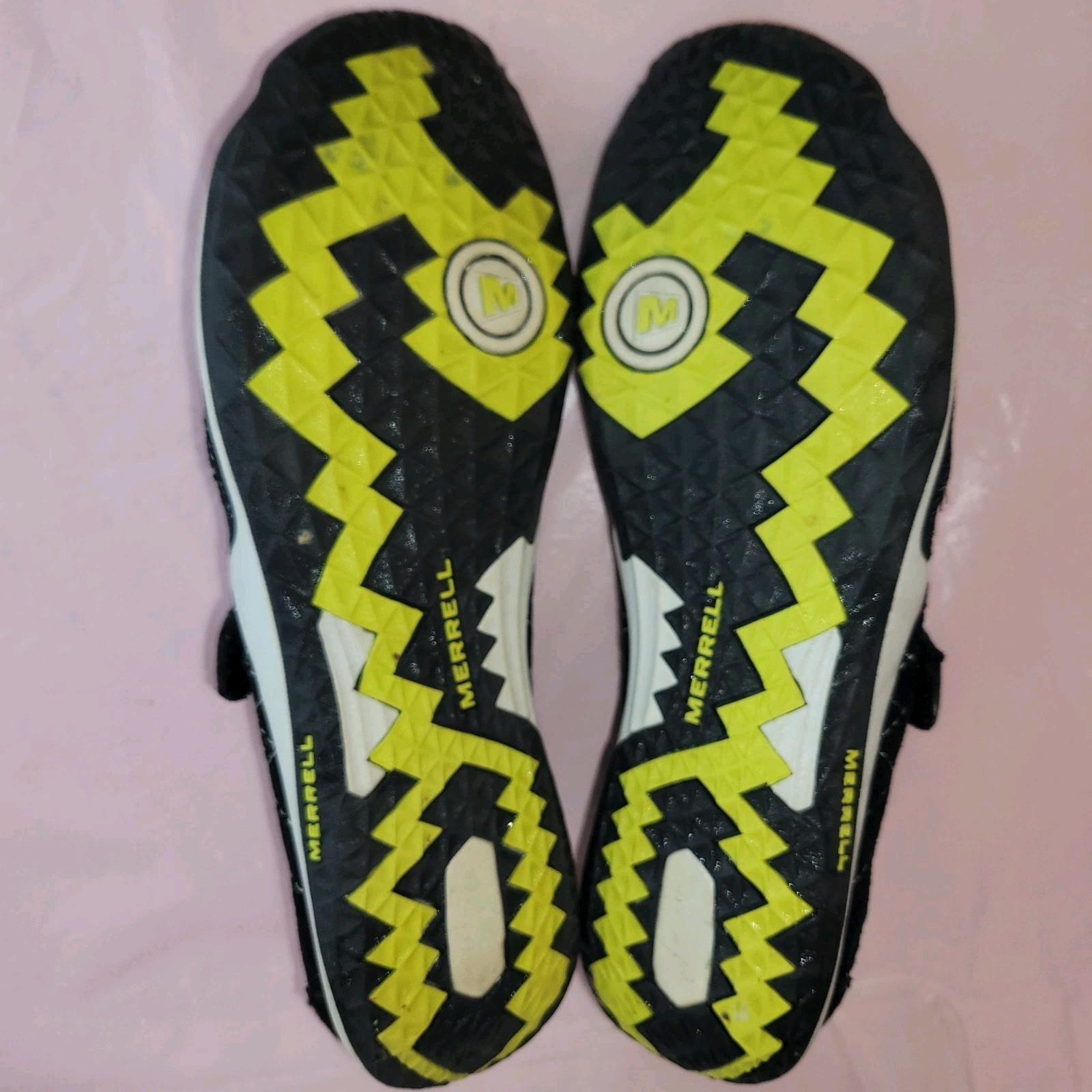 Merrell Form Air Cushion Mary Jane Black Mesh Strap Shoes Size 9.5 Women’s