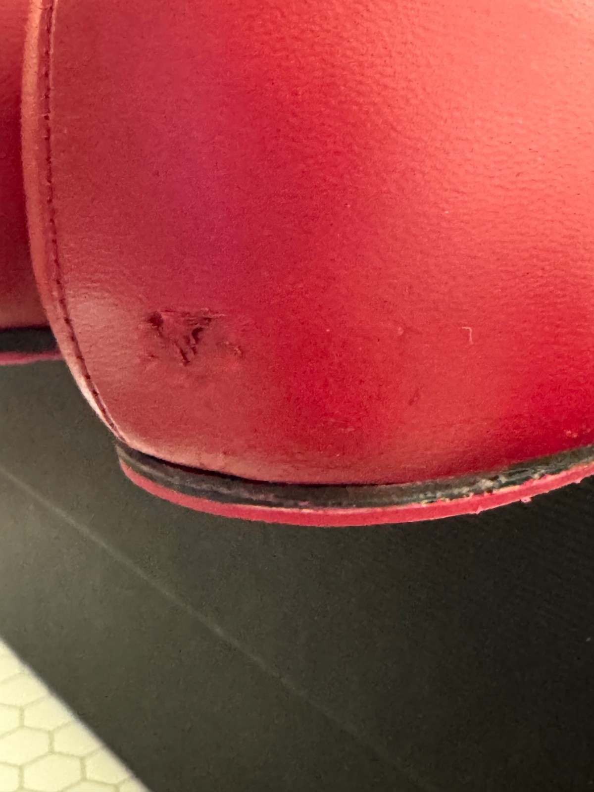 GUCCI LEATHER BALLET FLATS SIZE 41EU