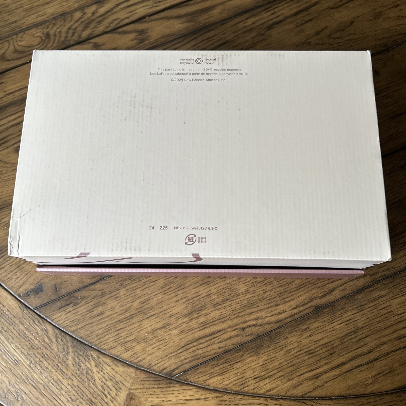 New Balance Shoe Box EMPTY Size 9 Women’s Golf With Tissue Card