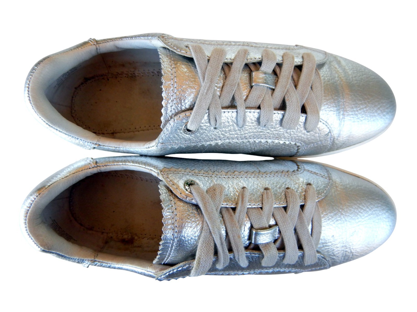 Frankie4 ‘Jackie IV’ Australia Women’s Designer Silver Leather Shoes – US 9