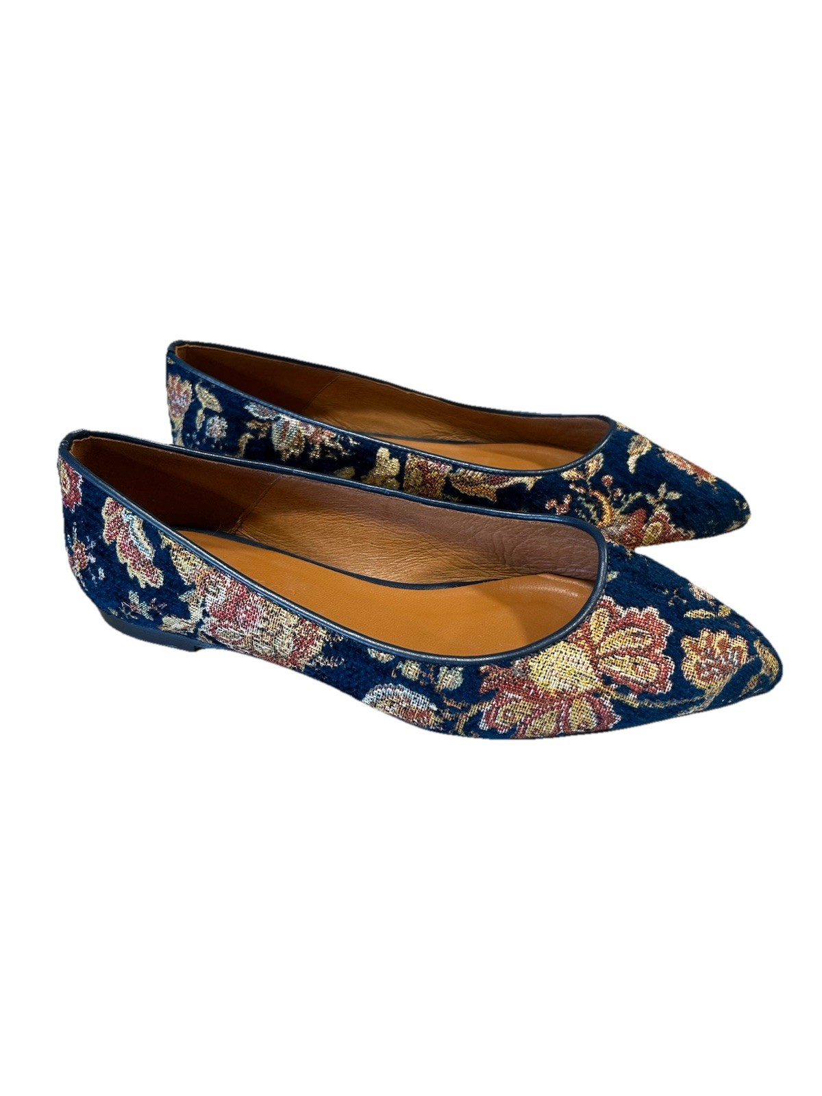 Sundance Women’s Tapestry Shoes Versailles Floral Embroidered Pattern 37 6.5-7