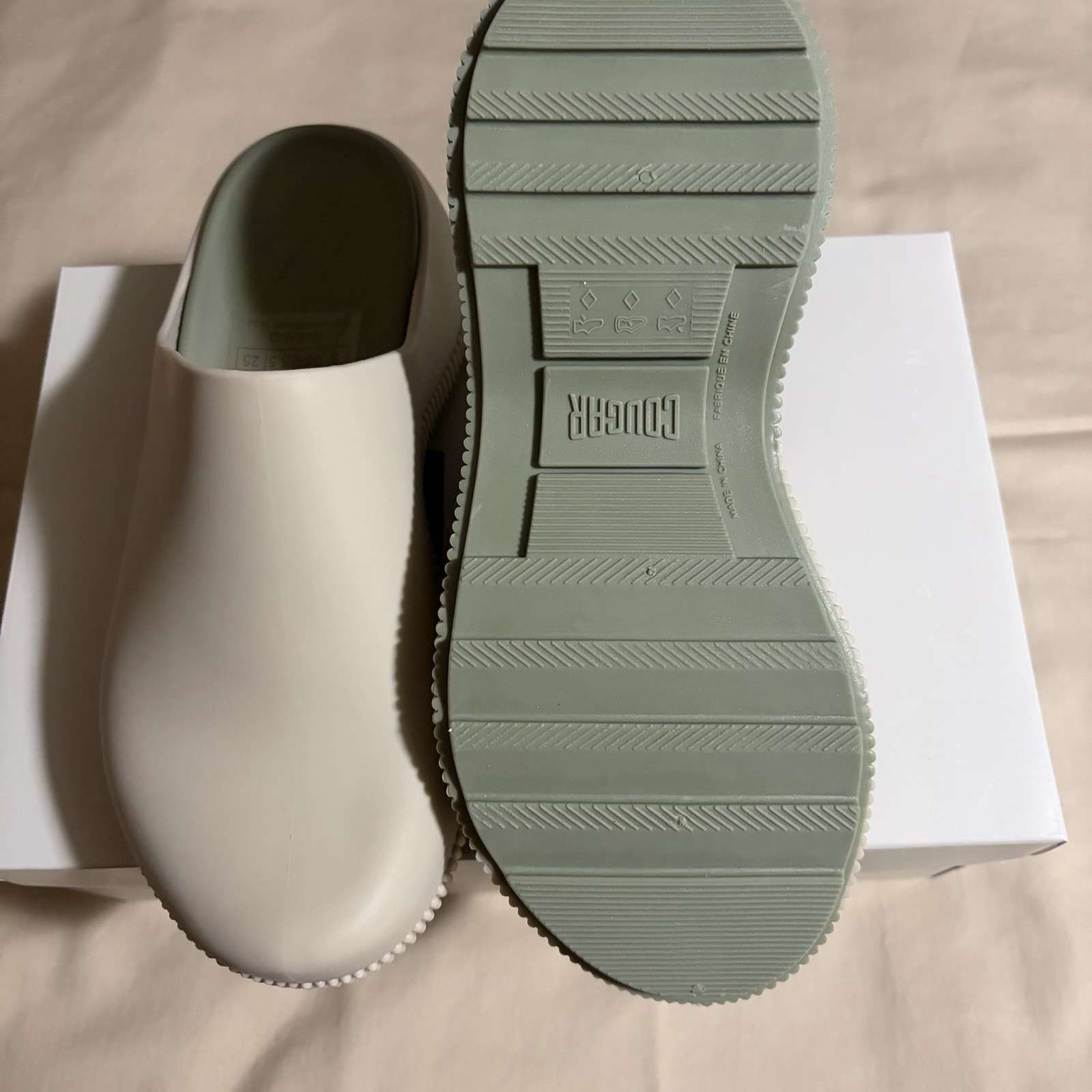 Cougar SVEN-Q Sand Women’s Comfort Clog Shoes Water-Repellent US Size 8