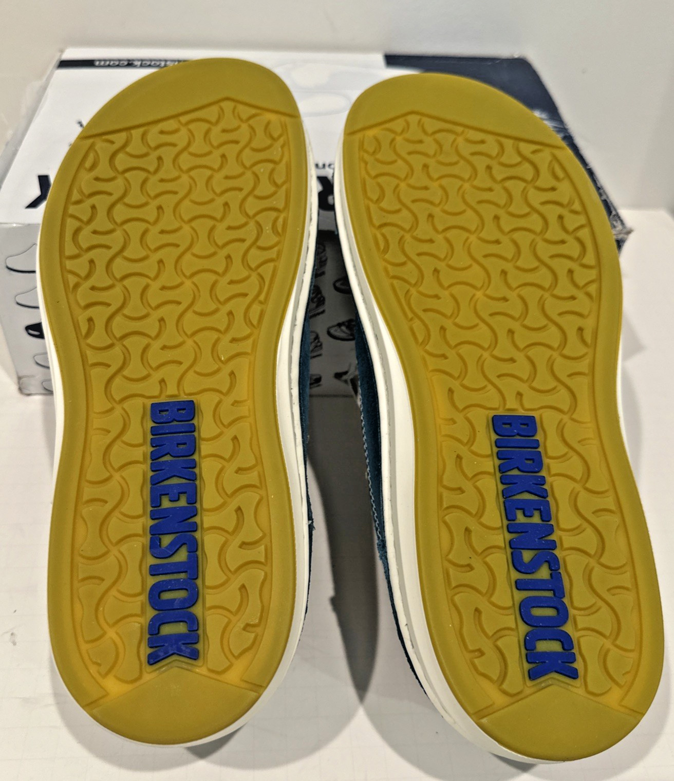 Birkenstock Size EU 42 US W11M9 Narrow Memphis Shoes Suede Textile Petrol Blue