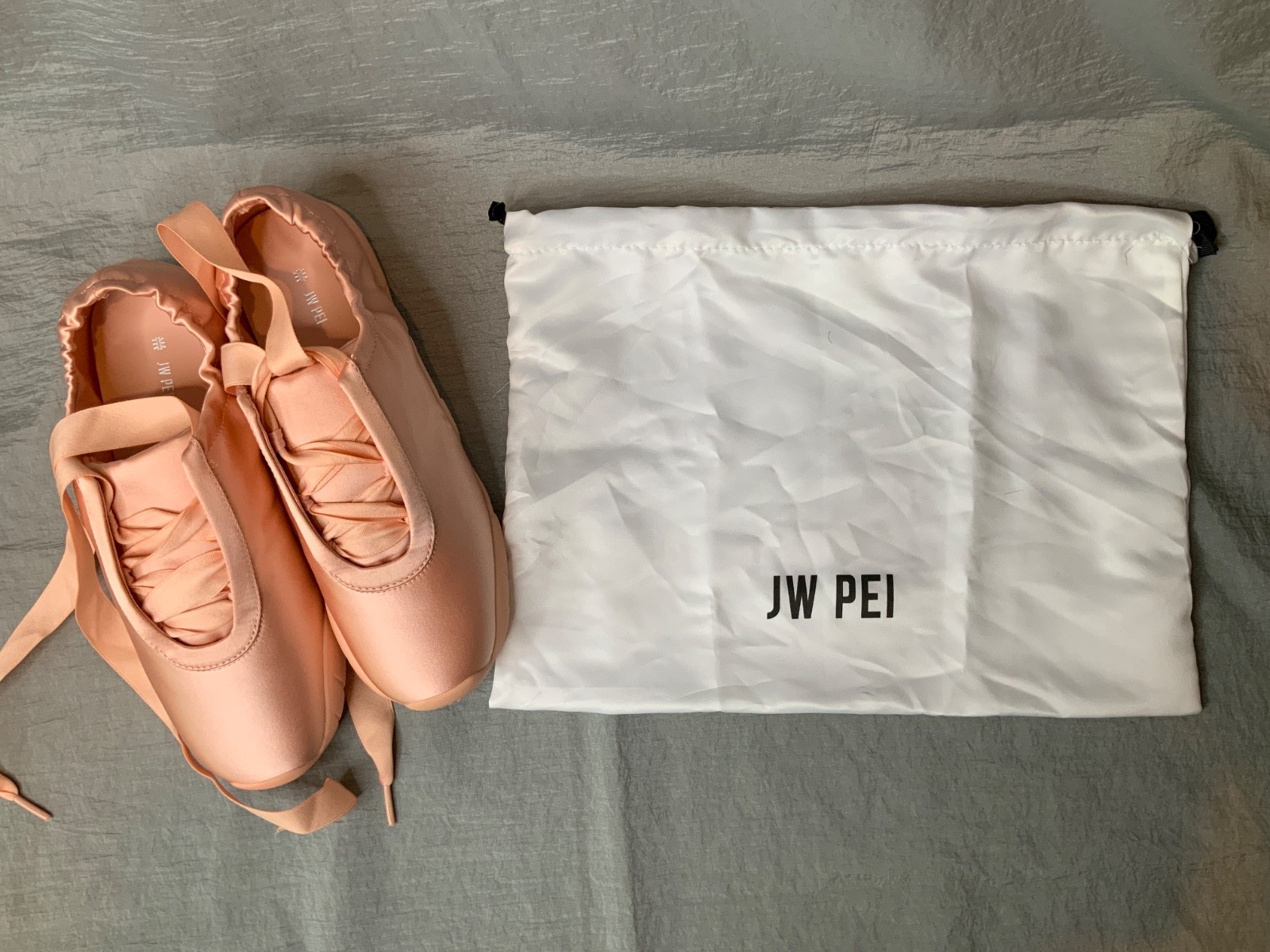 JW Pei Flavia Ballerina Sneakers – Pink Size 38 (7.5) Women – New in Box NIB