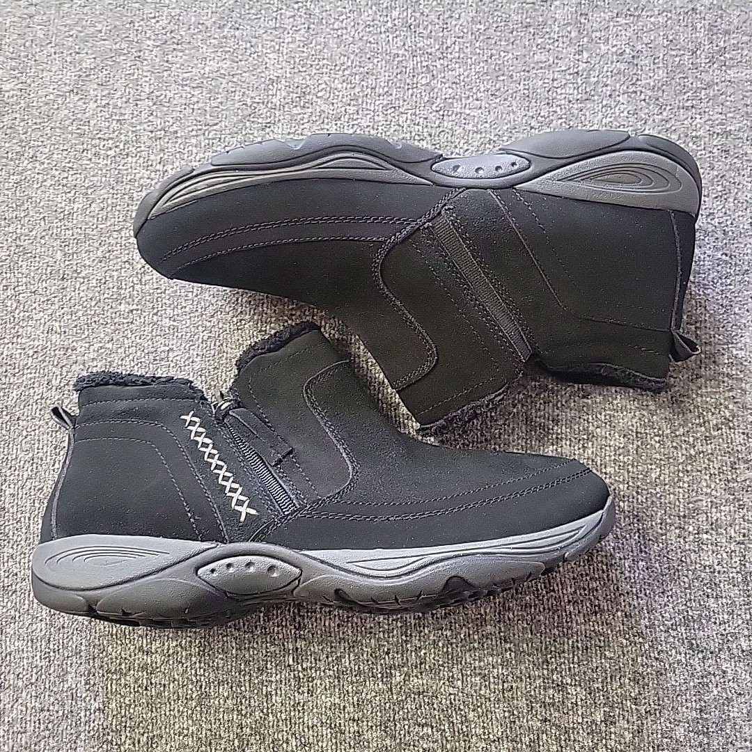 Easy Spirit Ankle boot Suede Women 12 faux fur VERRY Lagen quiet luxury resort