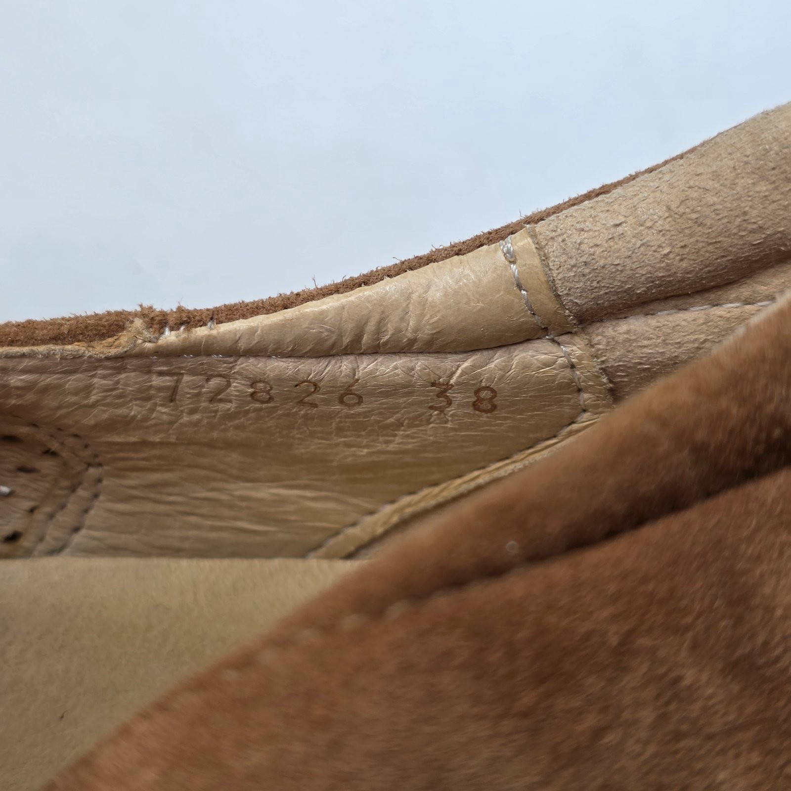 Softwaves Cadie Shoes Women’s 7.5 EU 38 Tan Suede Arch Support Platform Sneakers