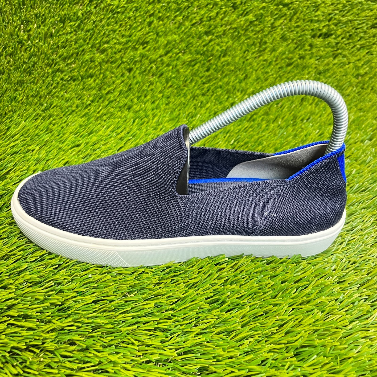 Rothy’s The Original Womens Size 6.5 Blue Casual Walking Slip On Shoes Sneakers