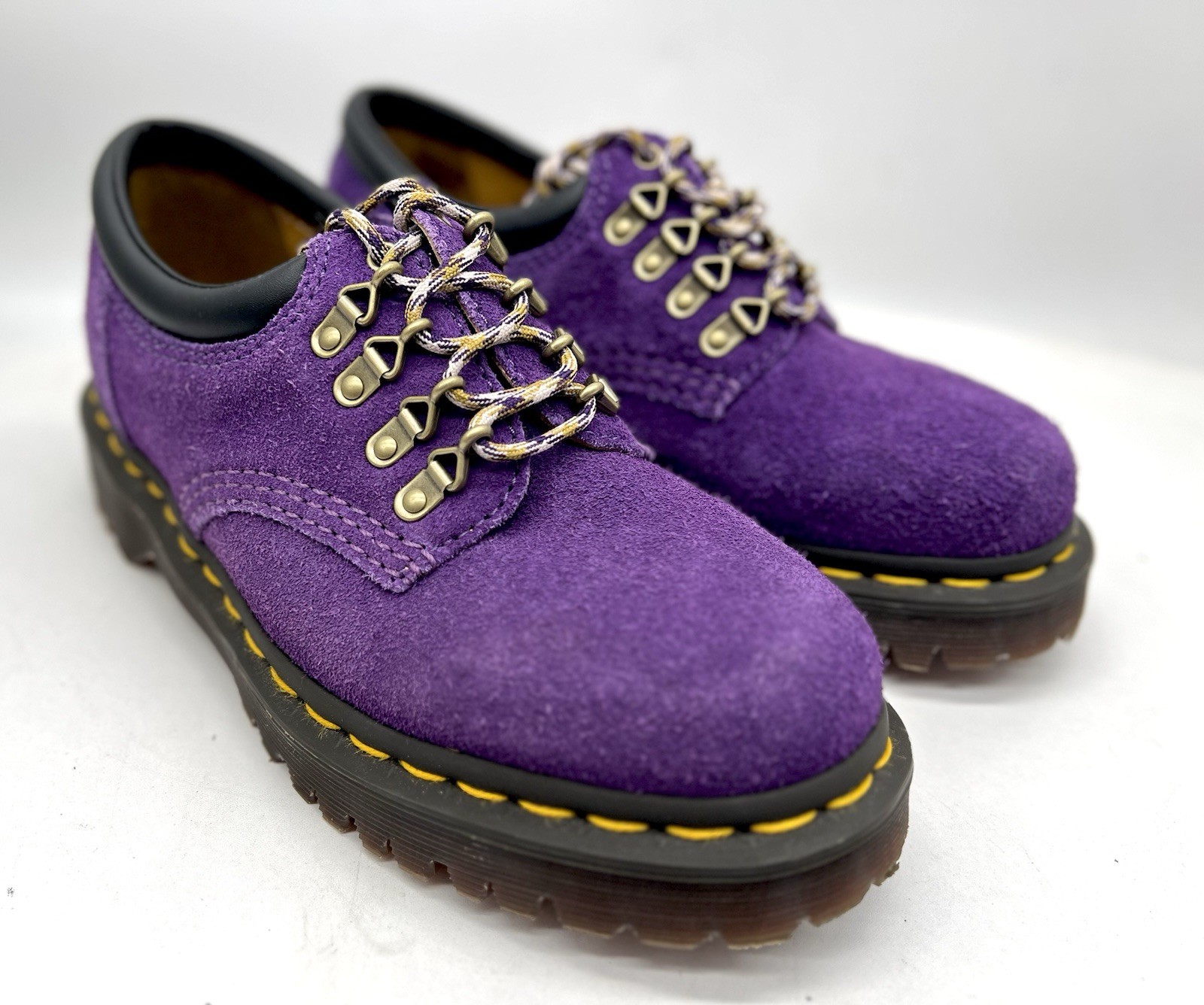 New Dr. Martens 8053 Ben Suede Shoes, Rich Purple, Women’s Size 6 *ShipsFAST