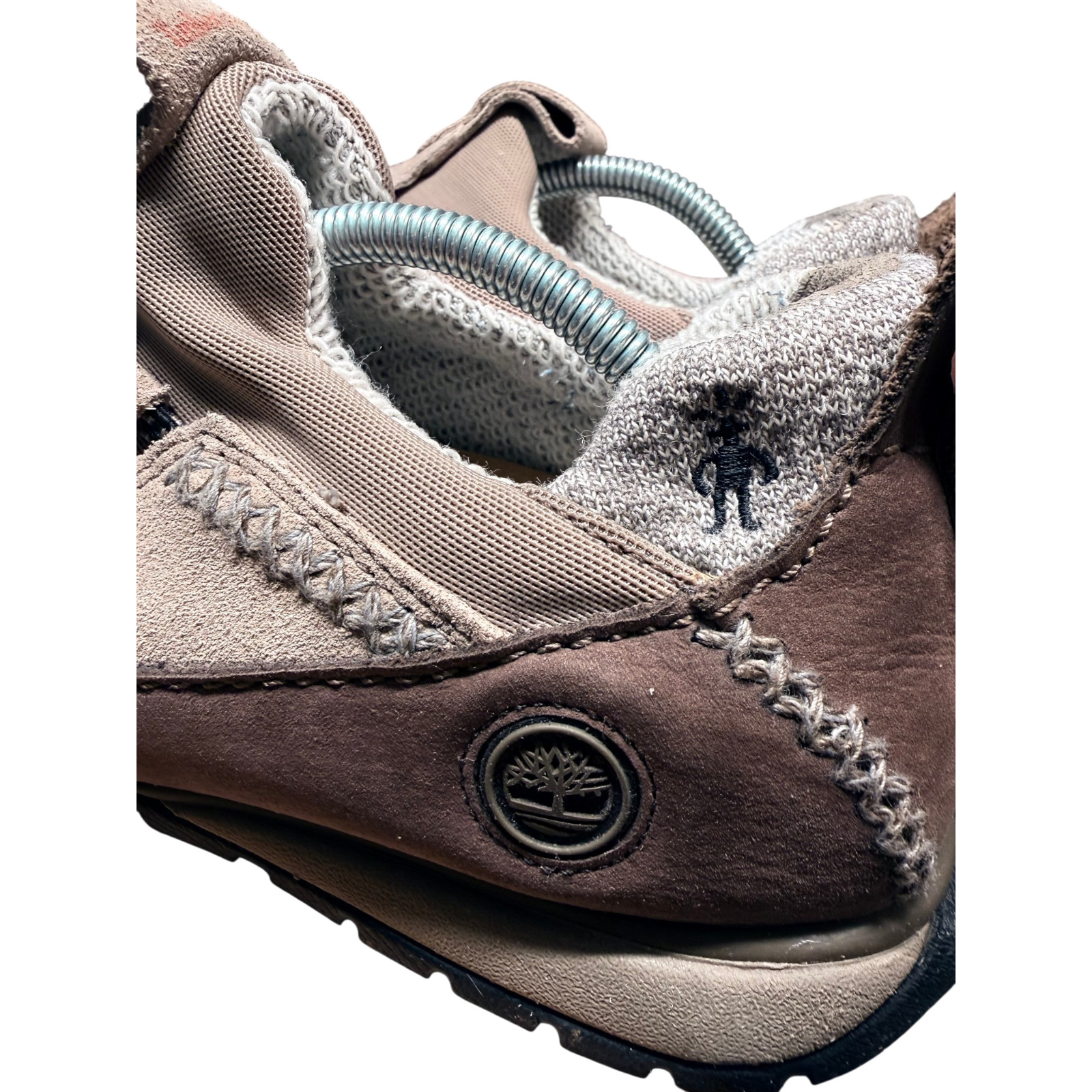 TIMBERLAND X Smartwool Power Lounger Women’s 9 Brown Suede Slip On Casual Shoes