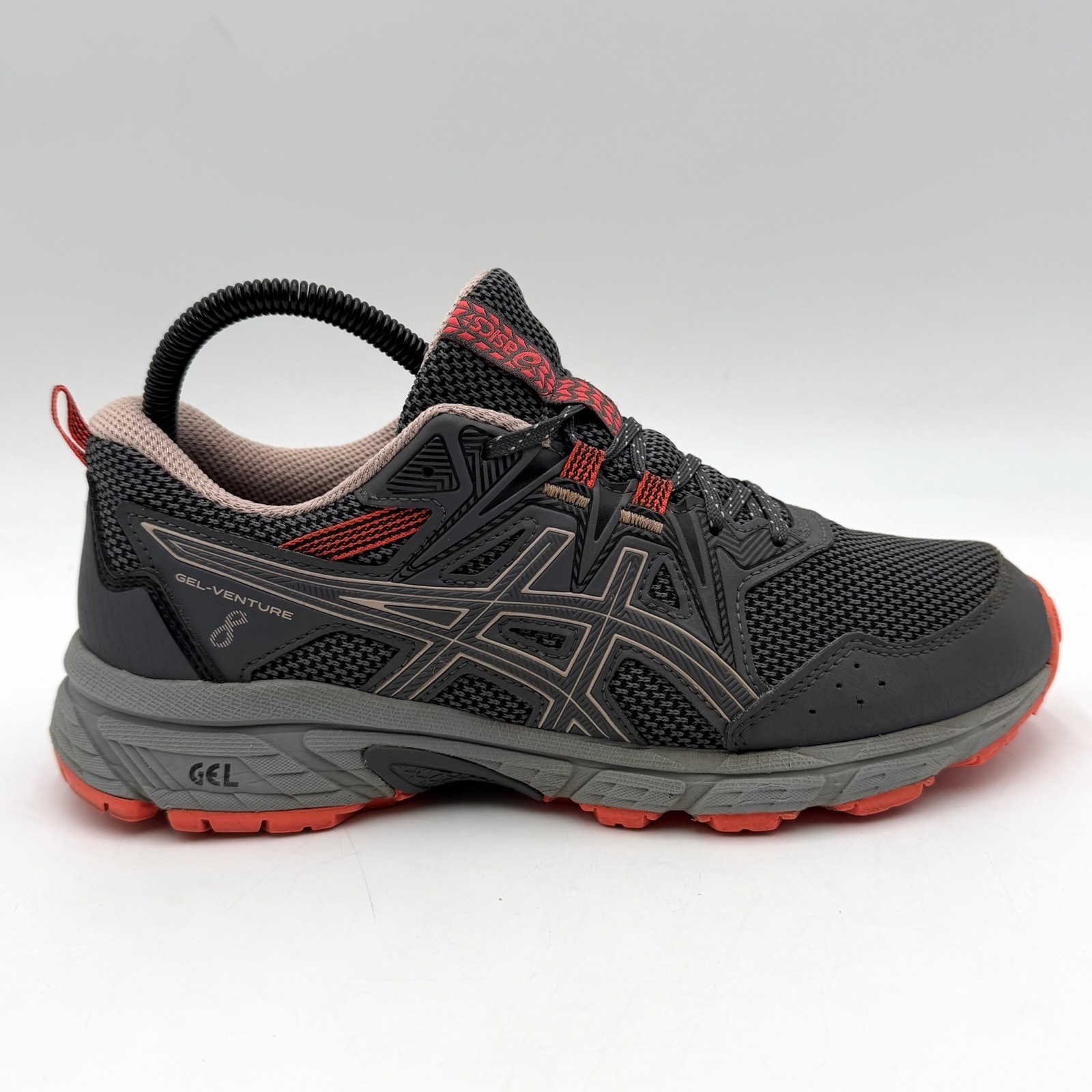 Asics Gel-Venture 8 Womens Size 8 Athletic Running Shoes Sneakers 1012A708 Gray