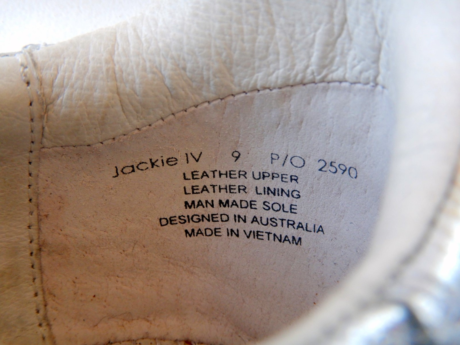 Frankie4 ‘Jackie IV’ Australia Women’s Designer Silver Leather Shoes – US 9