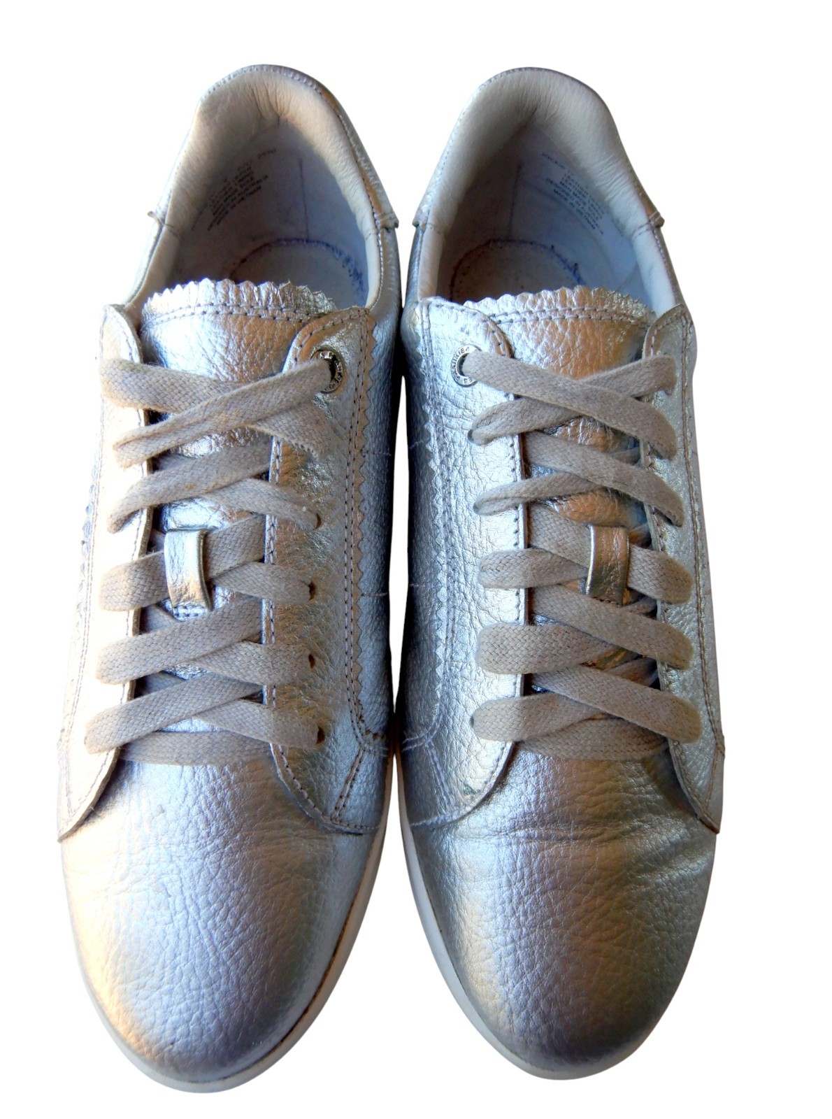 Frankie4 ‘Jackie IV’ Australia Women’s Designer Silver Leather Shoes – US 9
