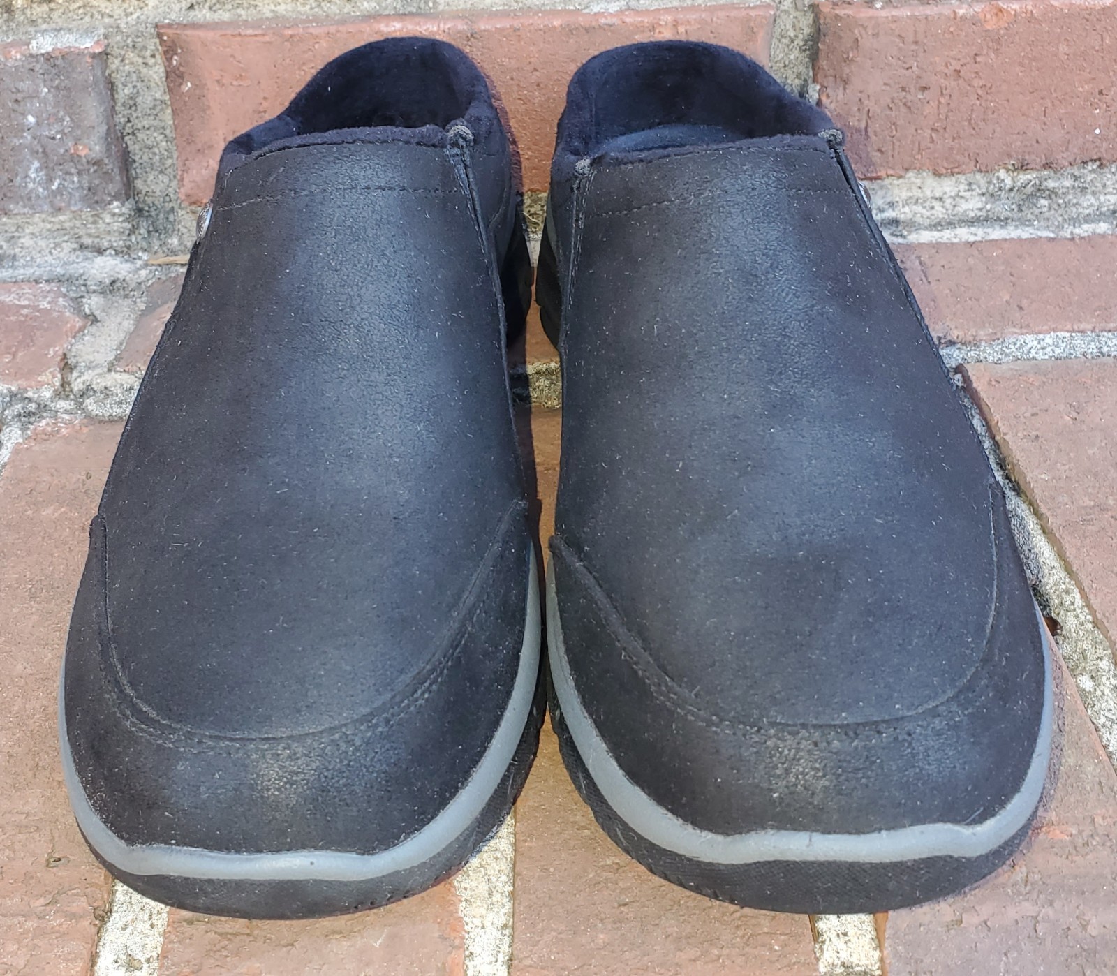 *SKECHERS*Relaxed Fit:Easy Going Latte2Clog●Black●Sz.9●Air Cooled Mem.Foam●CLEAN