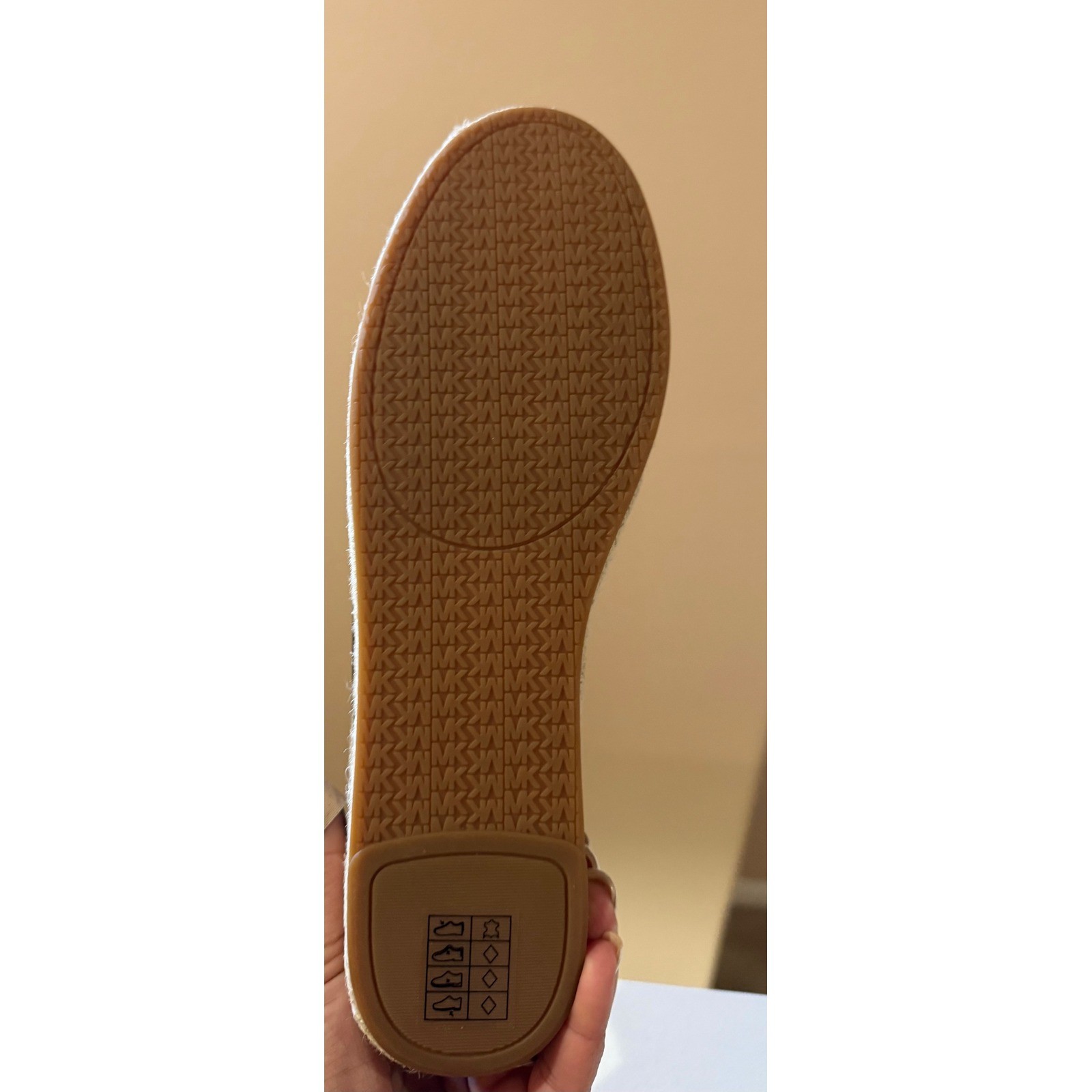 Michael Kors Black Leather Platform Chic Minimalist Espadrille Luxury Women’s 9