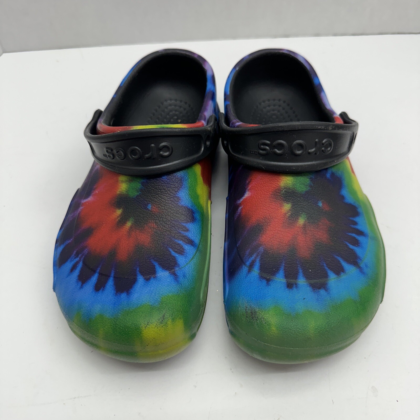 CROCS ~ Classic Tie Dye Graphic Print Unisex Clogs ~ M/6 ~ W8