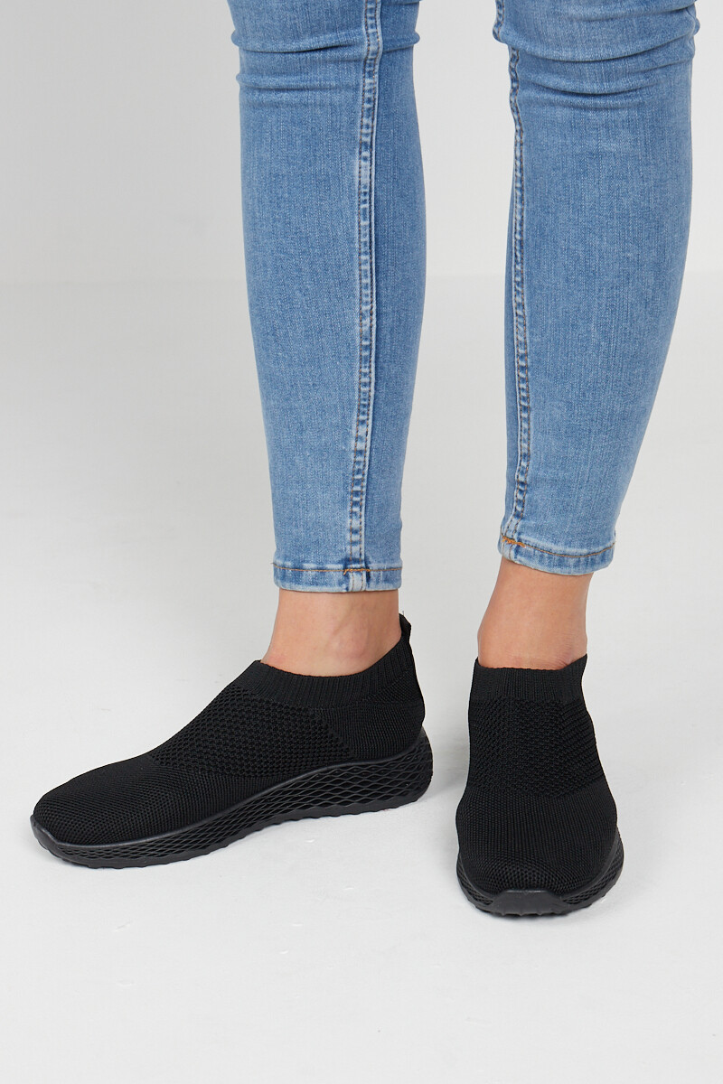 Womens Ladies Sock Trainers Sneakers Slip On Jogging Pumps Plimsoll Classic Shoe